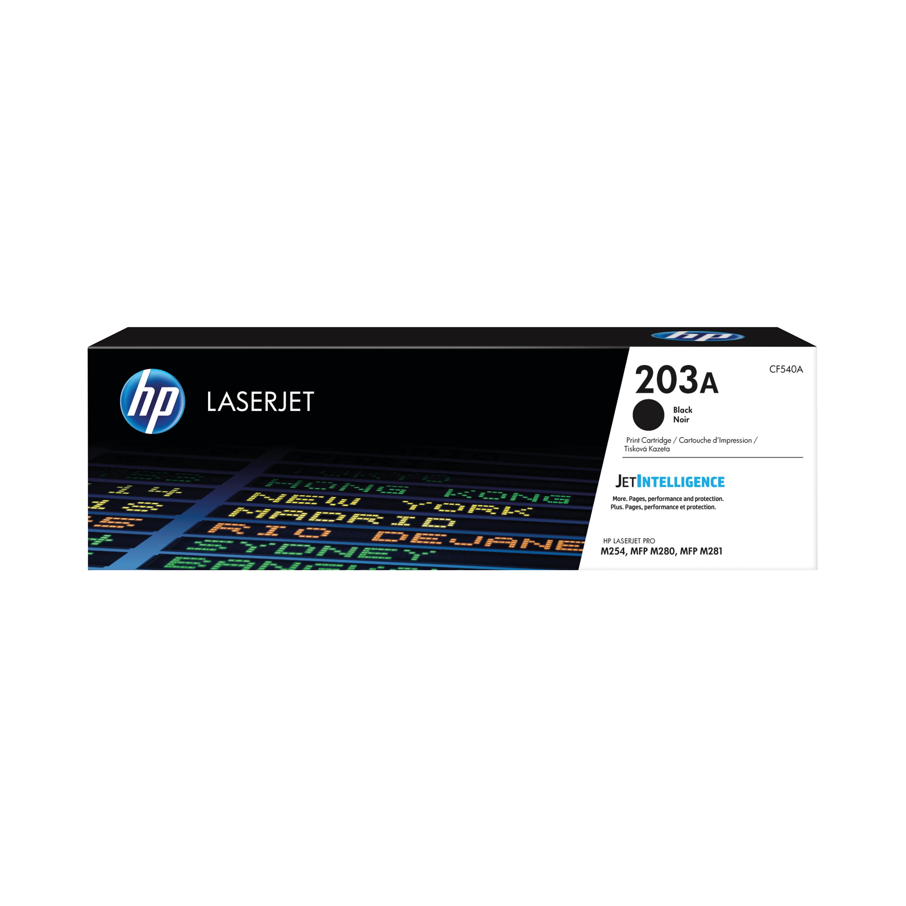 Image of HP 203A Original LaserJet Toner Cartridge Black CF540A