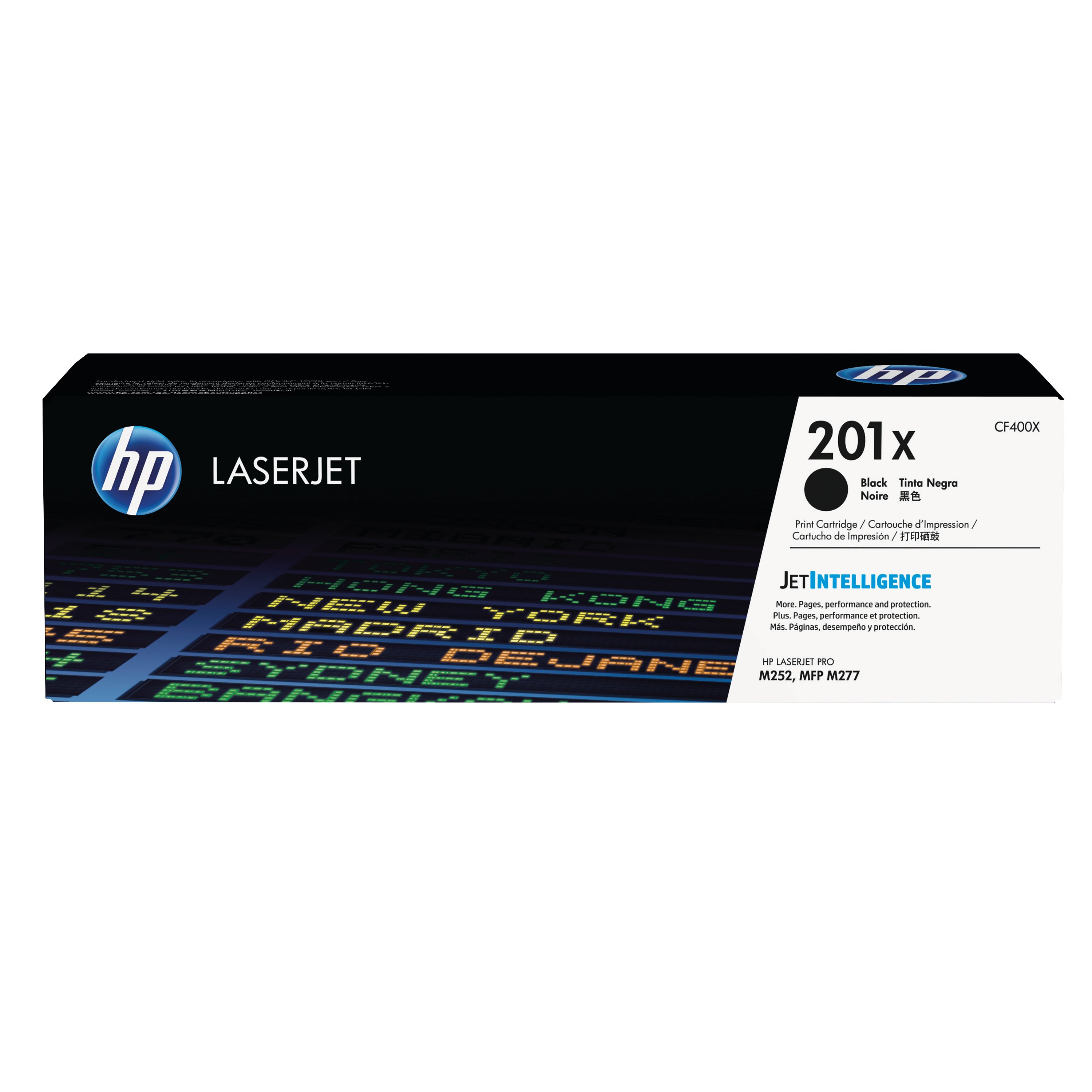 Image of HP 201X Original LaserJet Toner Cartridge High Yield Black CF400X