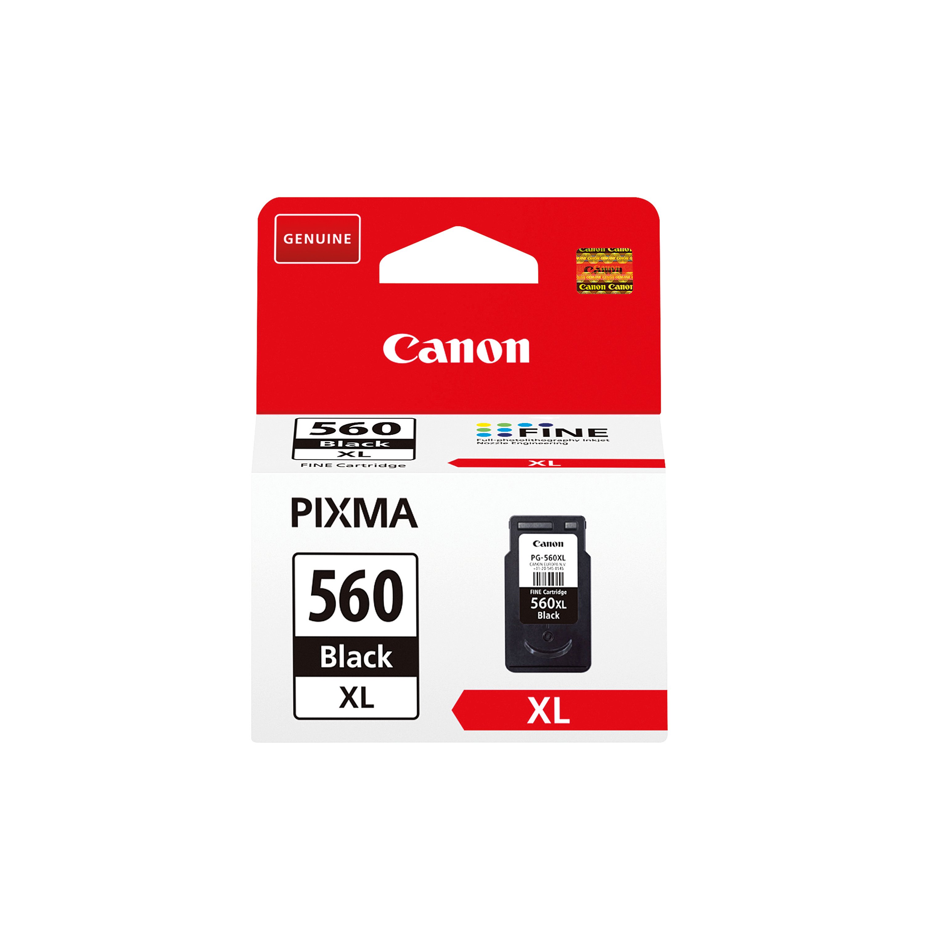 Image of Canon PG-560XL Ink Cartridge High Yield Black 3712C001