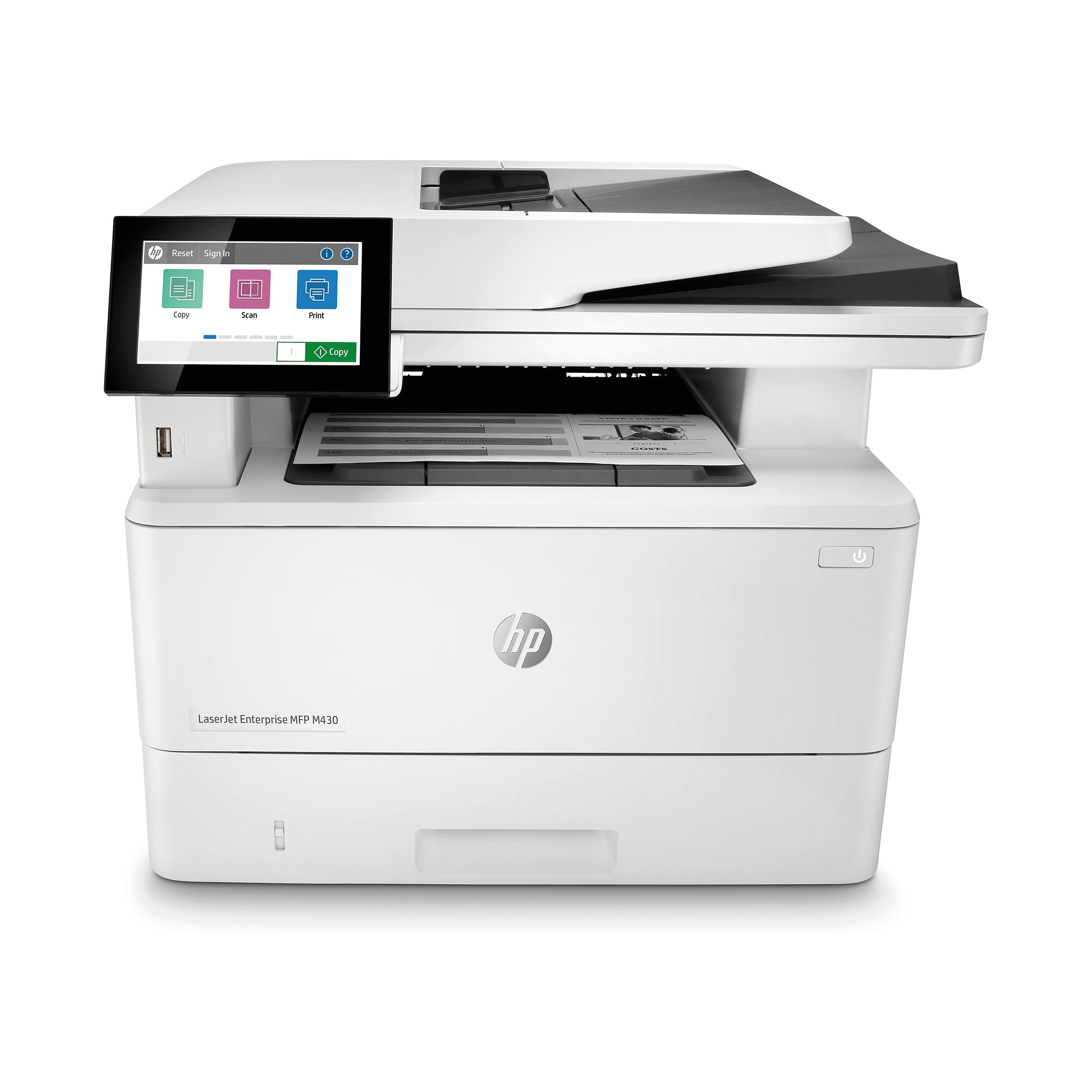 Image of HP LaserJet Enterprise M430f A4 4-in-1 Mono Laser Printer 3PZ55A#B19