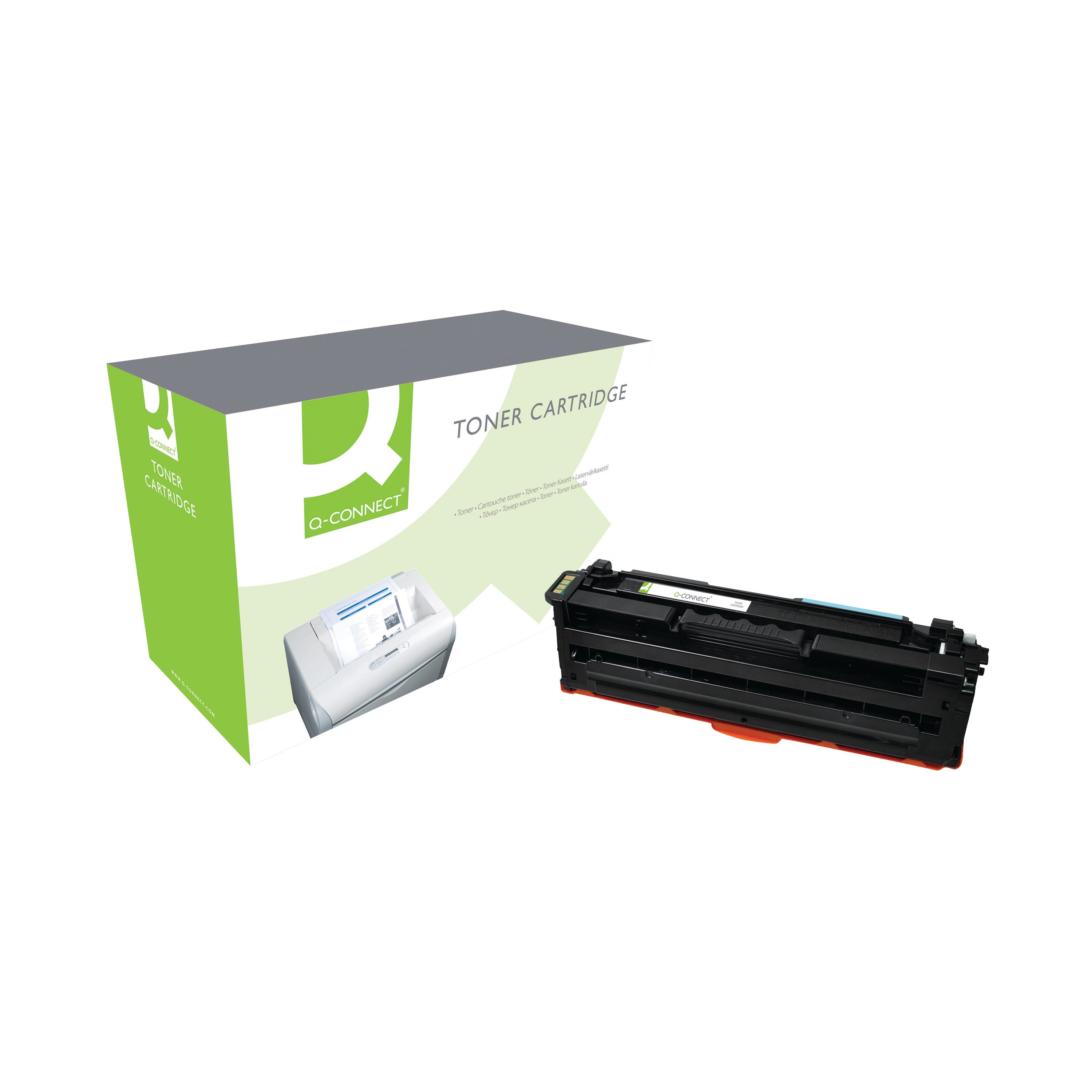 Image of Q-Connect Samsung C506L Remanufactured Toner Cartridge High Yield Cyan CLT-C506L/ELS