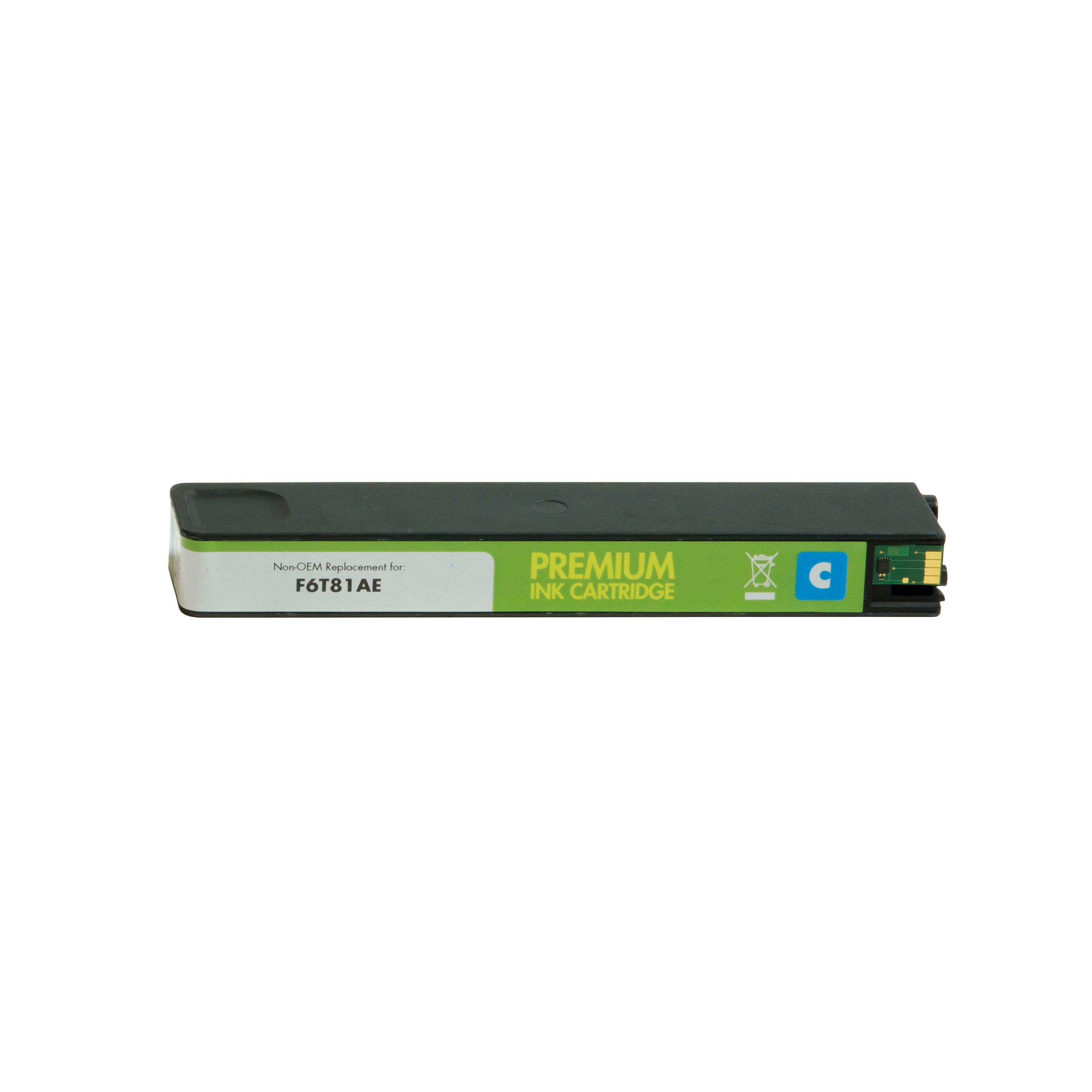 Image of Q-Connect Remanufactured PageWide Cartridge Cyan For HP F6T81AE F6T81AE-COMP