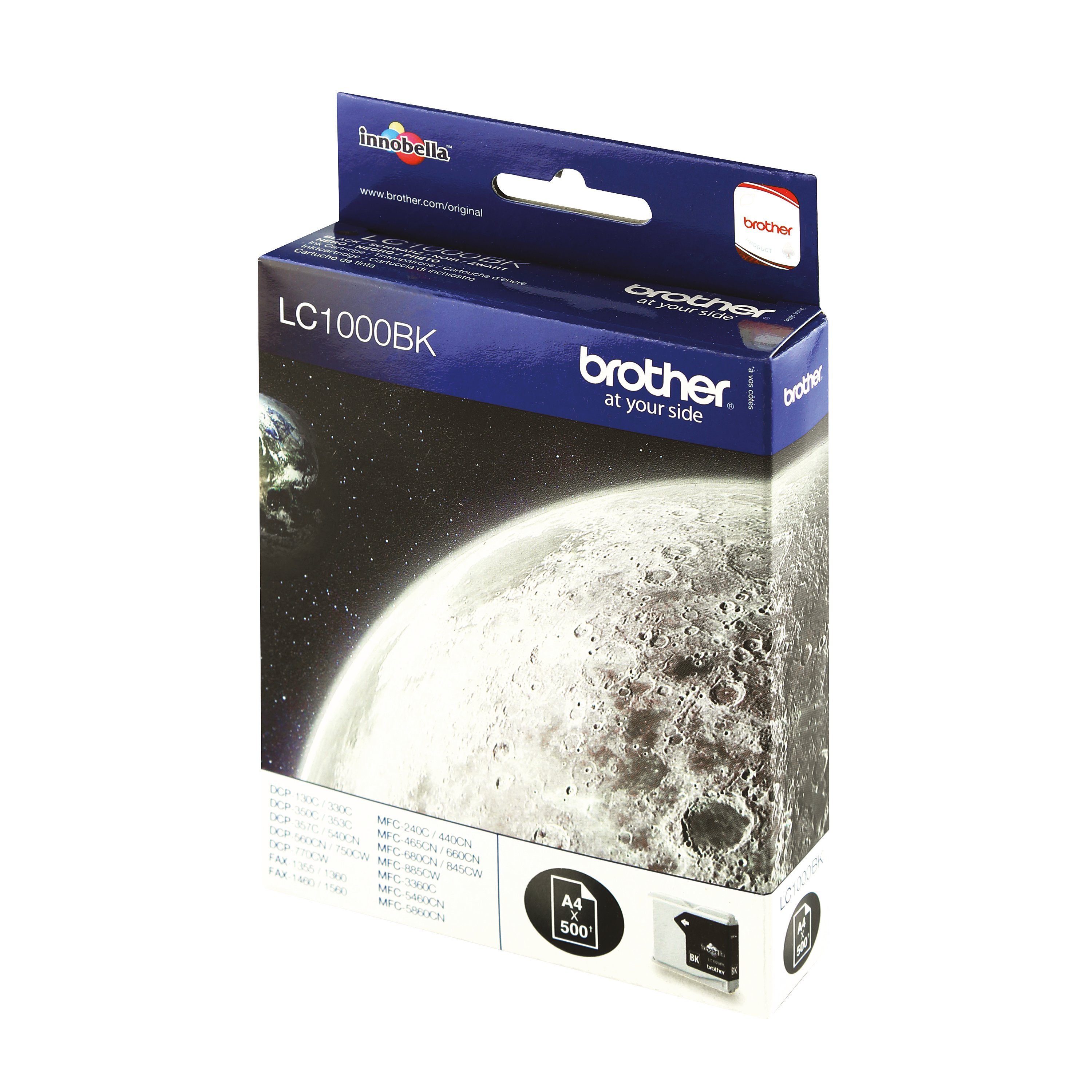 Image of Brother LC100BK Inkjet Cartridge Black LC1000BK