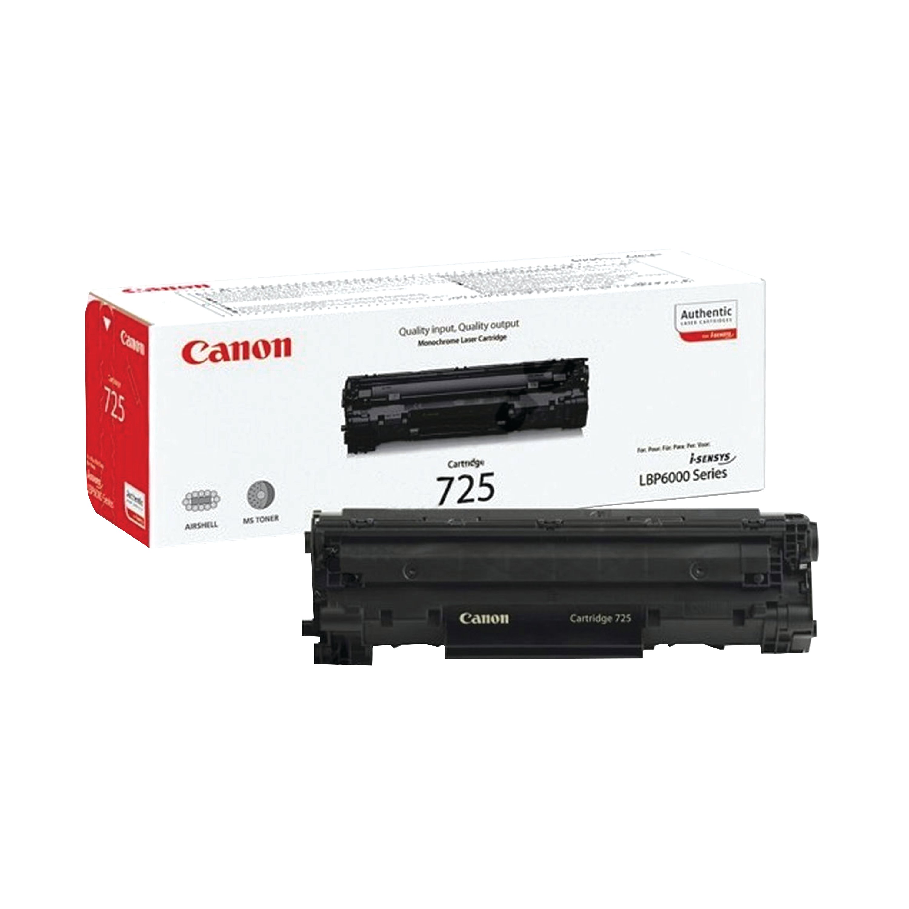 Image of Canon 725 Toner Cartridge Black 3484B002