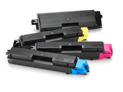 Image of Kyocera TK-590Y Toner Cartridge Yellow 1T02KVANL0