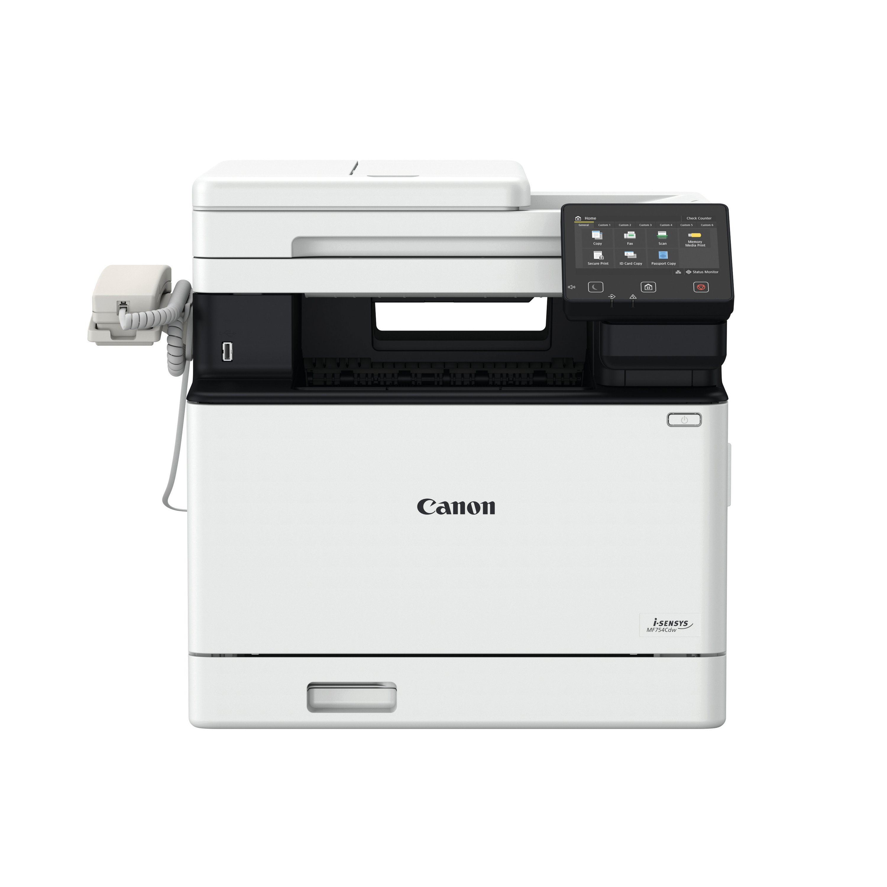 Image of Canon i-SENSYS MF754Cdw A4 4-in-1 Wireless Colour Laser Printer 5455C020