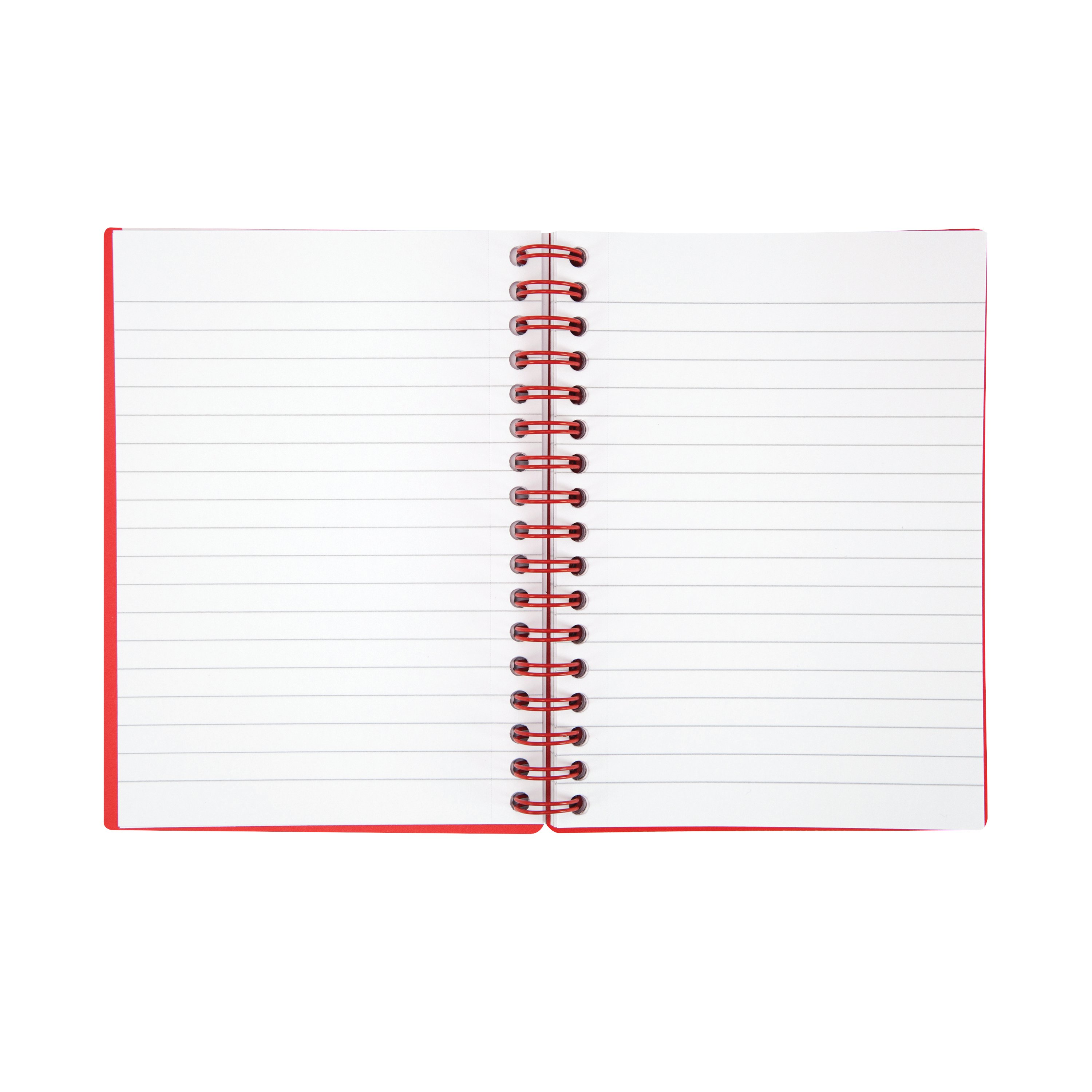 Black n' Red Wirebound Polypropylene Ruled Notebook 140 Pages A6 (Pack ...