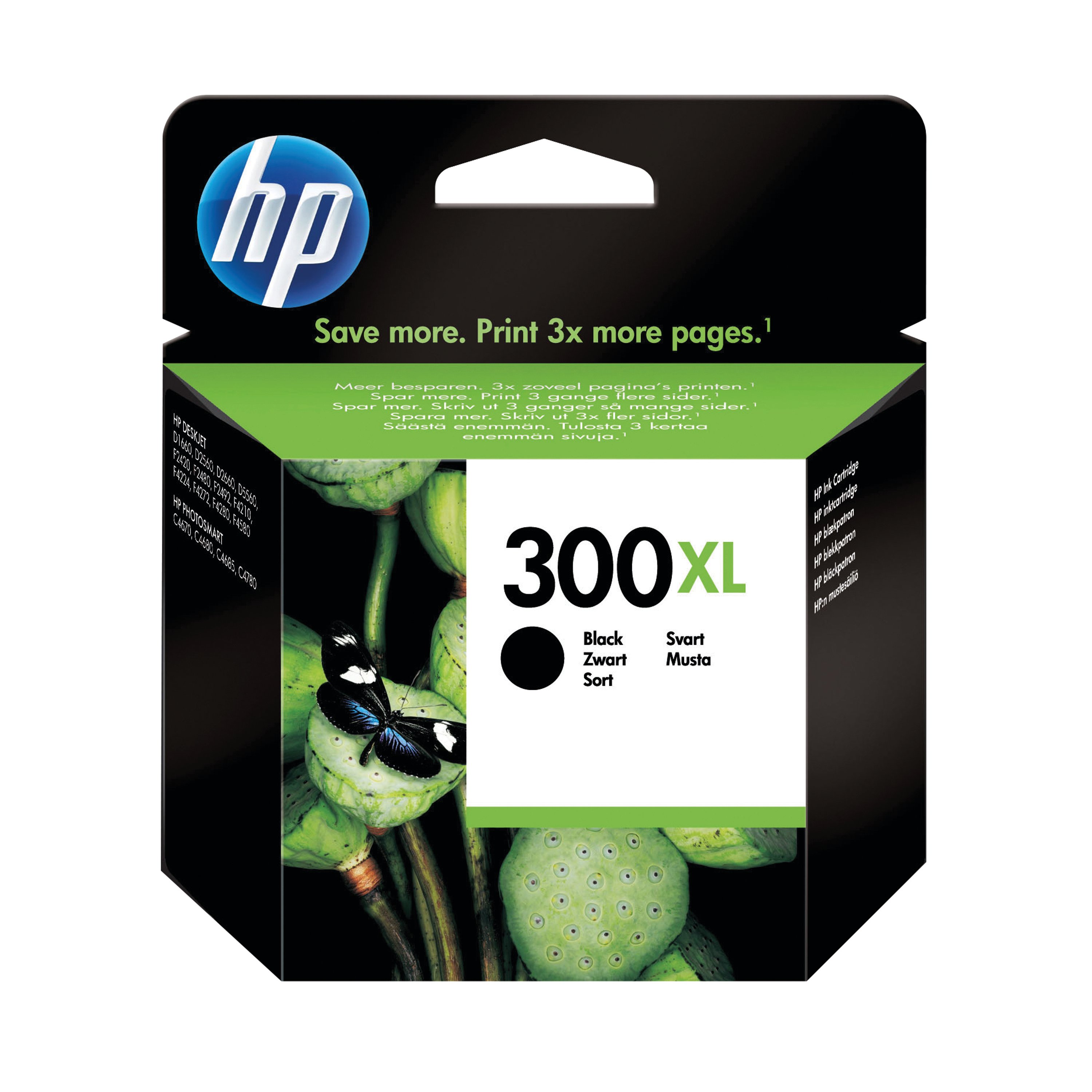 Image of HP 121XL Original Ink Cartridge High Yield Black CC641EE