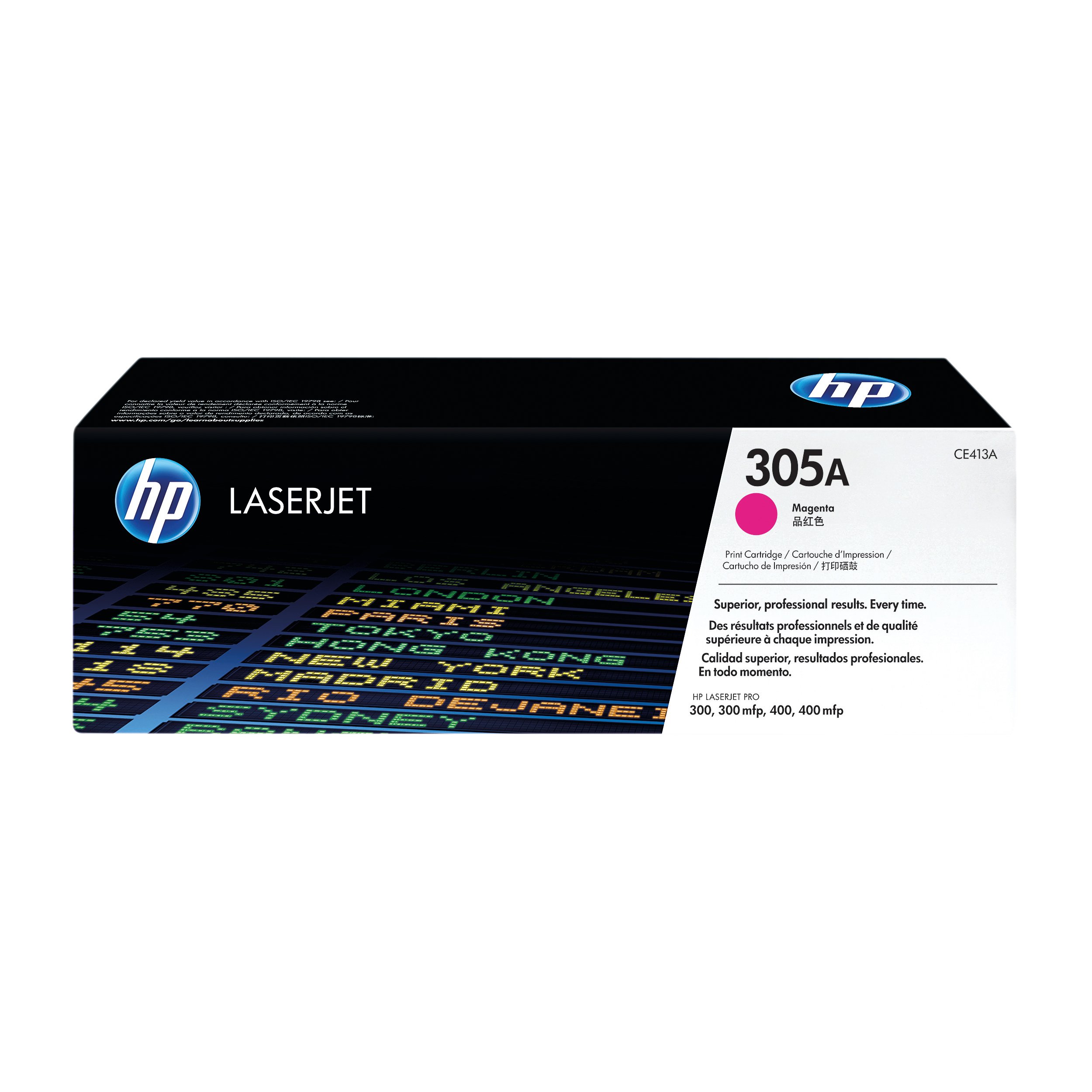 Image of HP 305A Original LaserJet Toner Cartridge Magenta CE413A