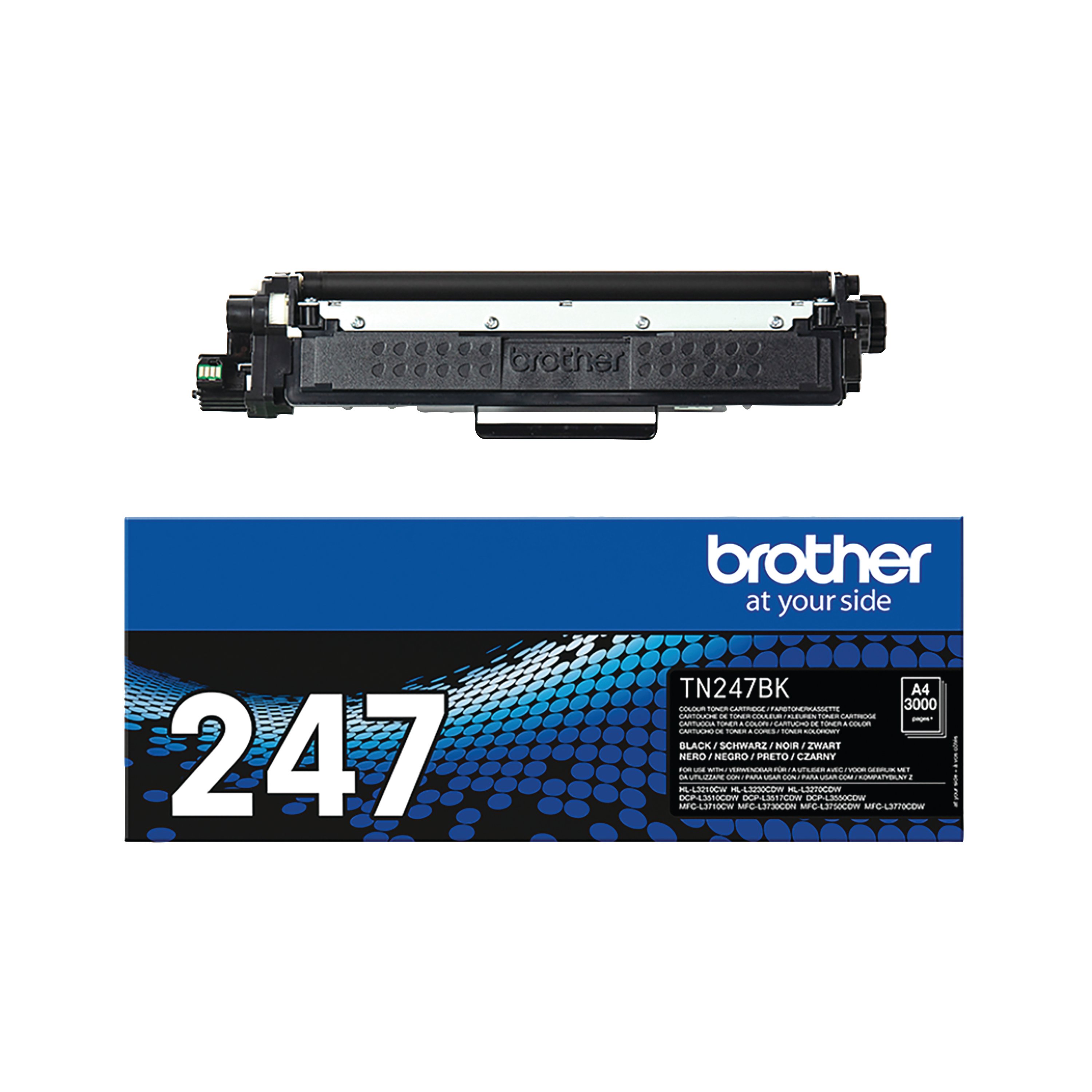 Image of Brother TN-247BK Toner Cartridge High Yield Black TN247BK