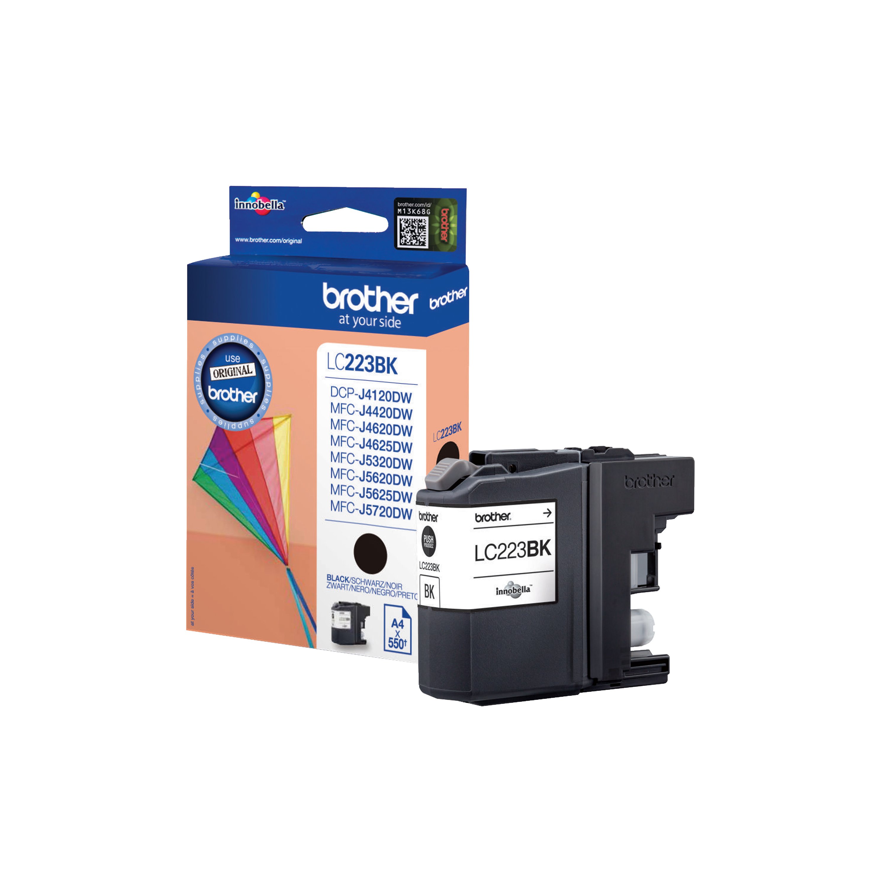 Image of Brother LC223BK Inkjet Cartridge Black LC223BK