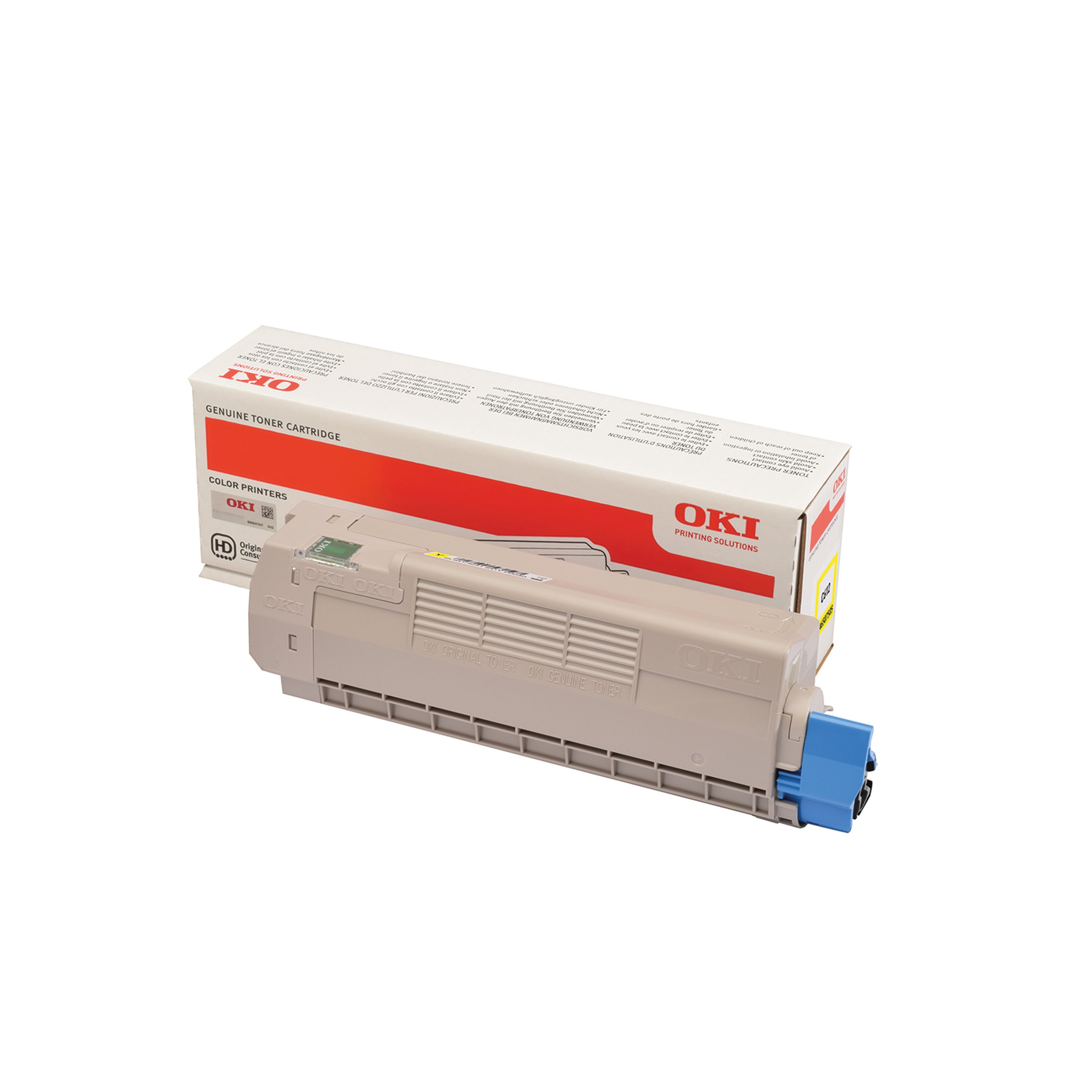 Image of Oki C612 6K Toner Cartridge Yellow 46507505