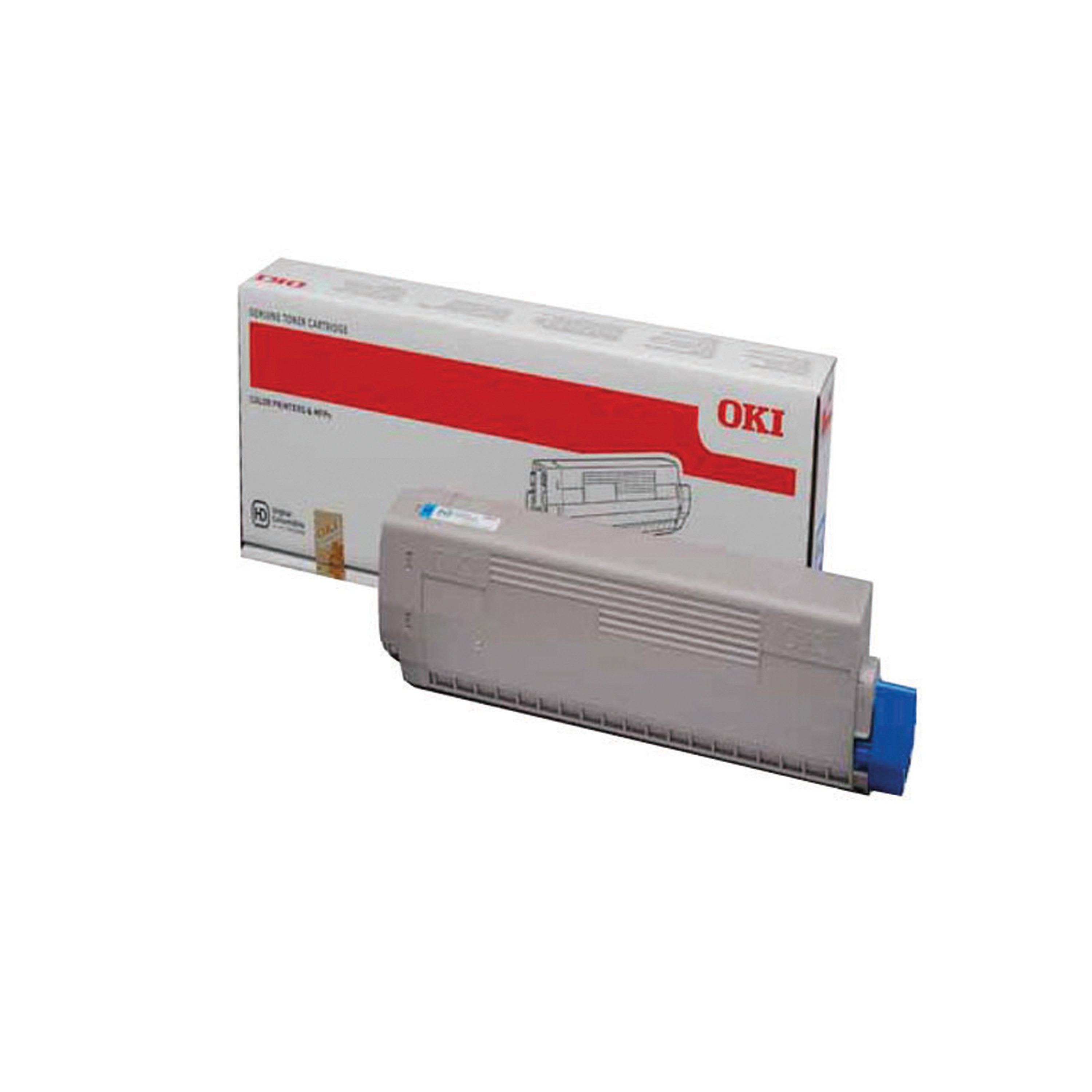 Image of Oki C822 7.3K Toner Cartridge Cyan 44844615