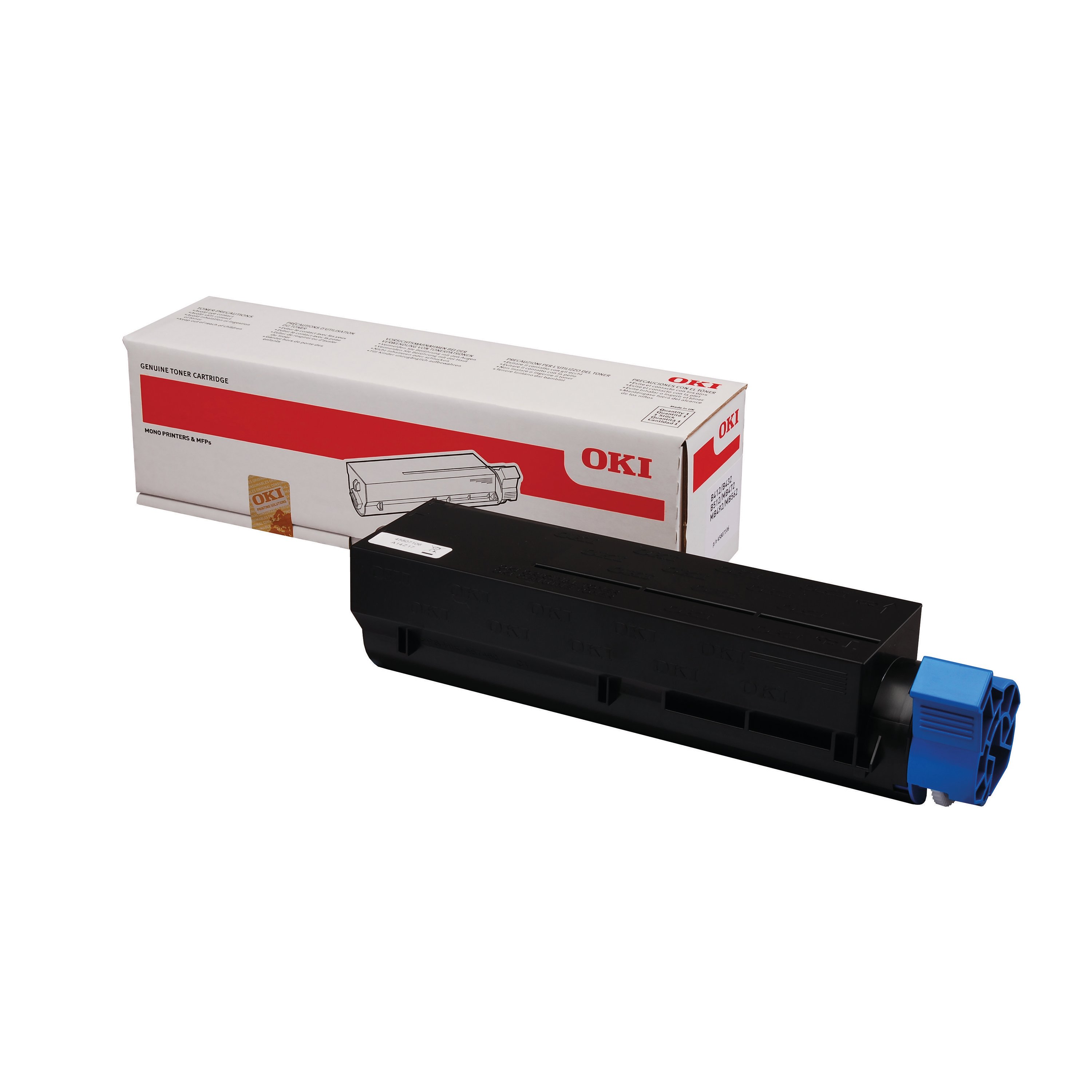 Image of Oki B412 7K Toner Cartridge High Yield Black 45807106