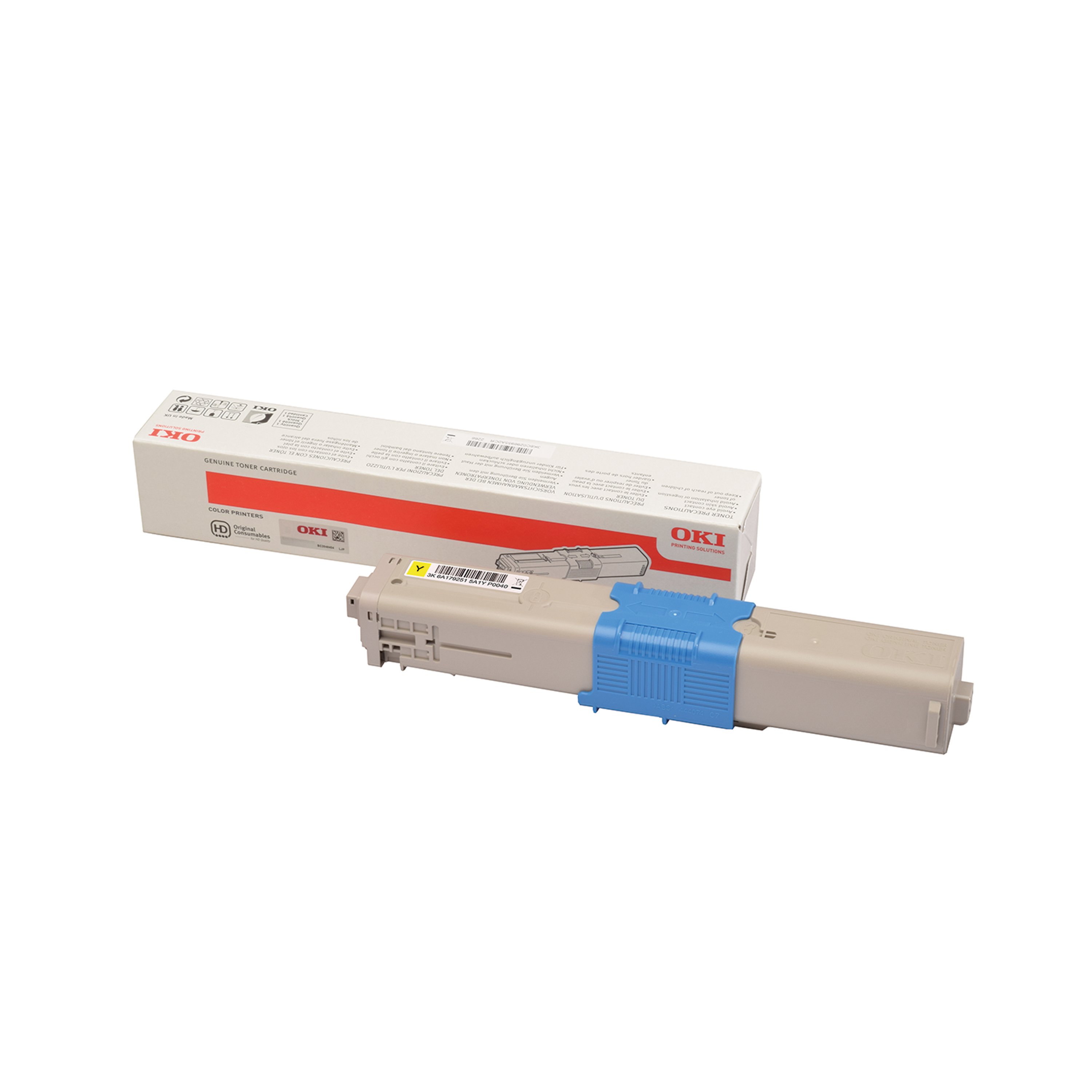 Image of Oki C332 3K Toner Cartridge High Yield Yellow 46508709