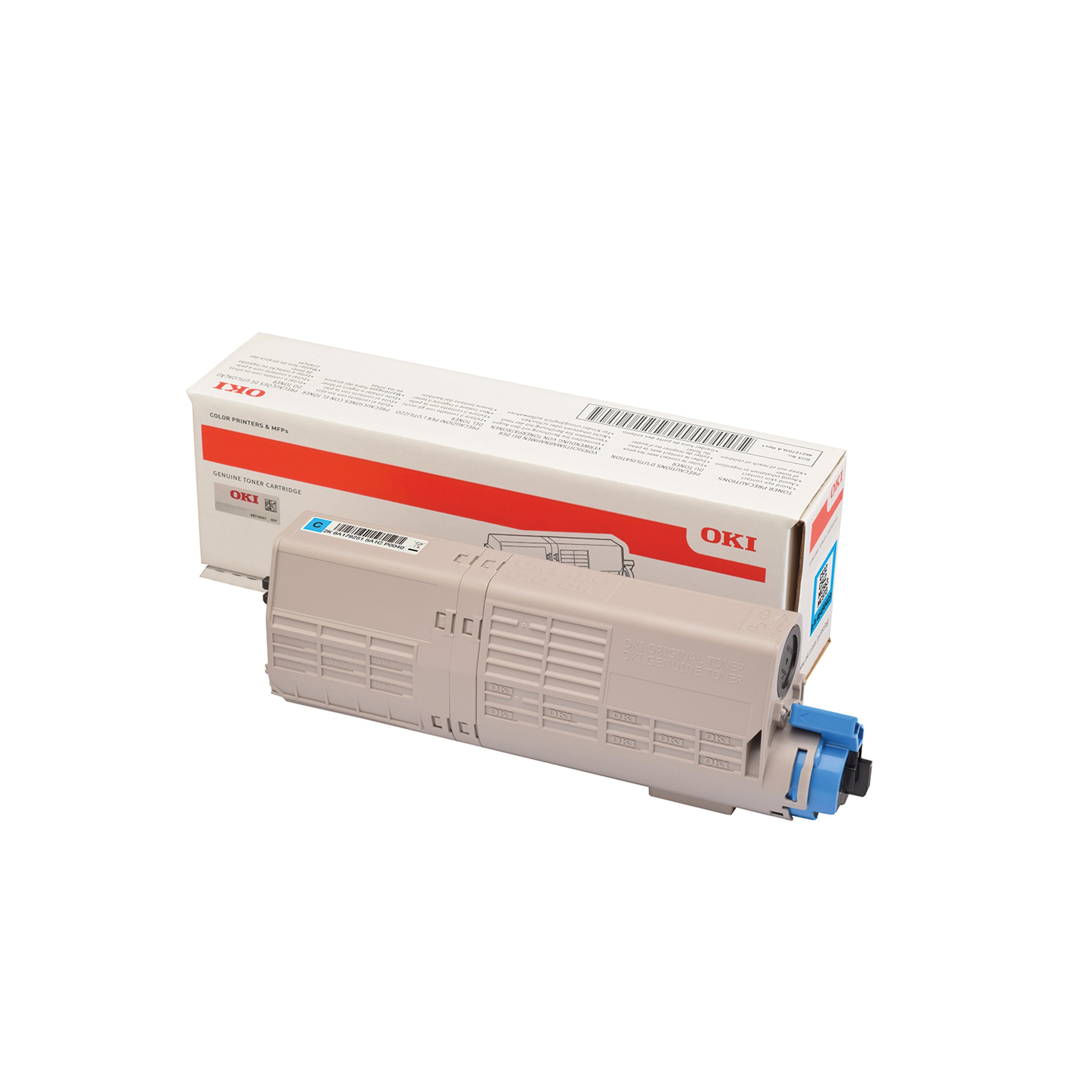 Image of Oki C532 1.5K Toner Cartridge Cyan 46490403