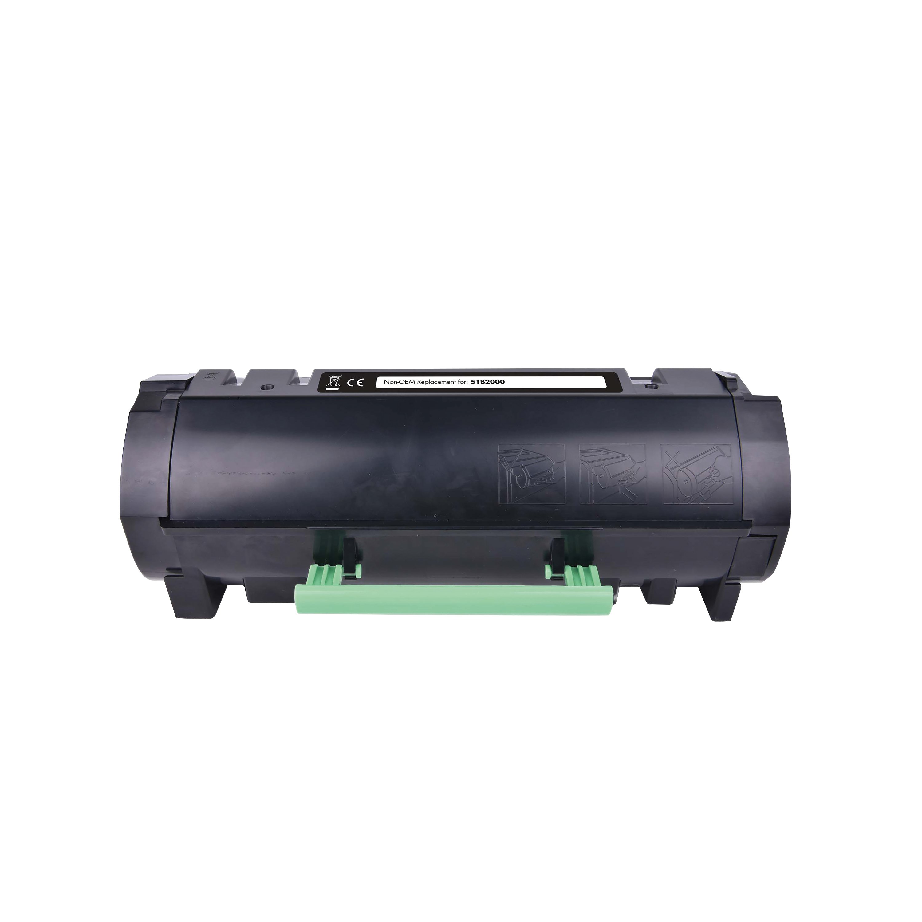 Image of Q-Connect Lexmark MS317 Compatible Toner Cartridge Black 51B2000-COMP