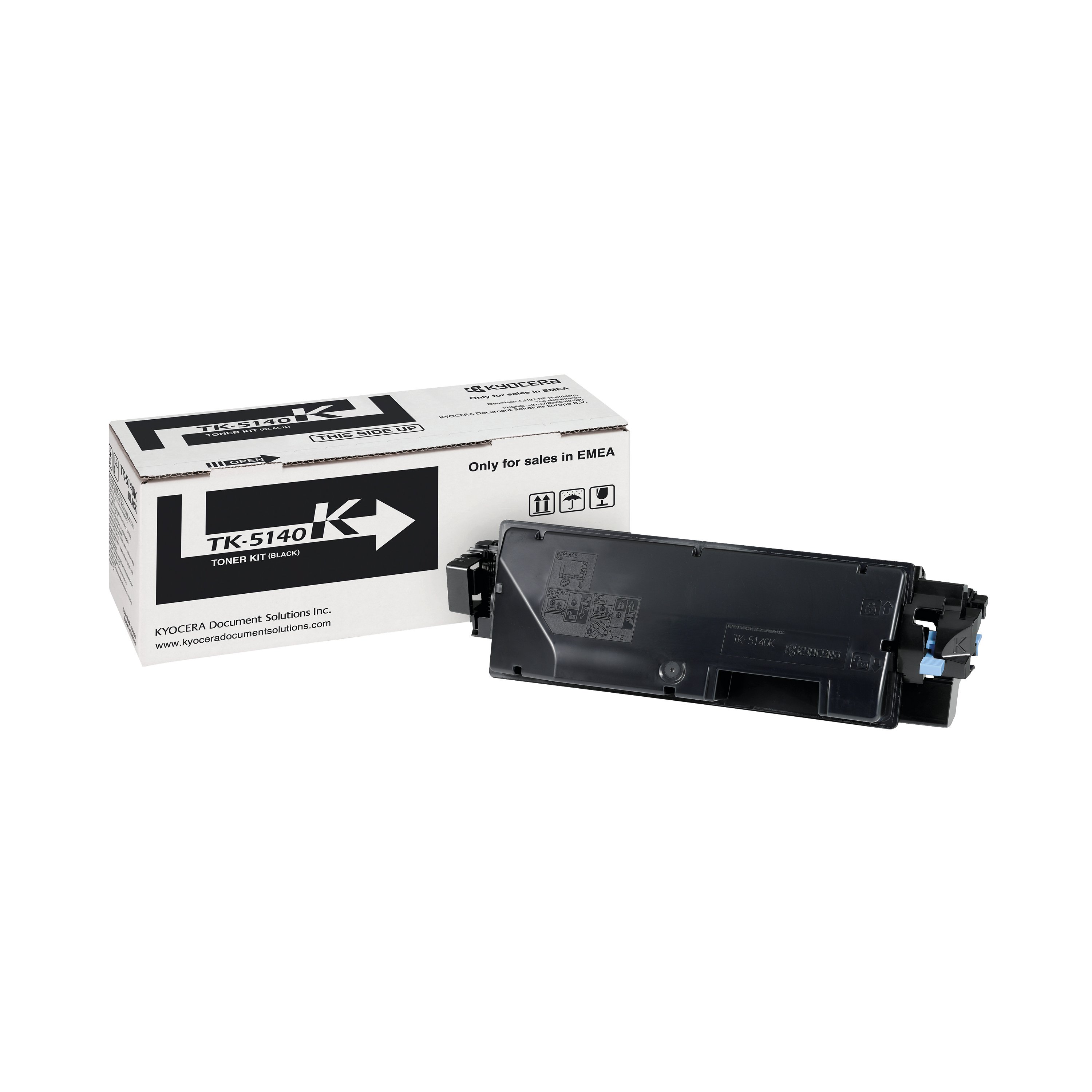 Image of Kyocera TK5140K Toner Cartridge Black TK-5140K