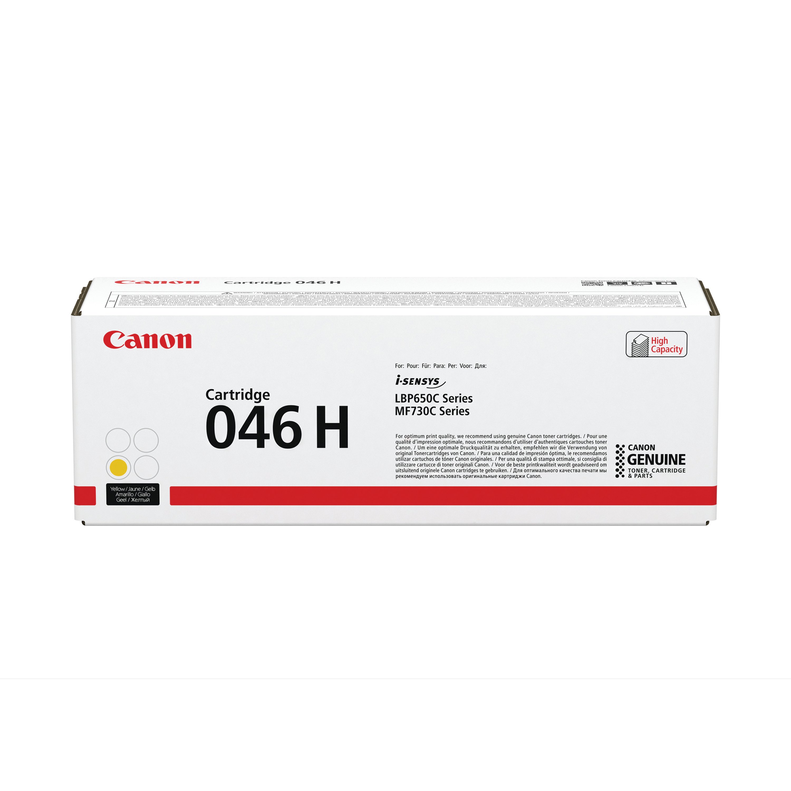 Image of Canon 046H Toner Cartridge High Yield Black 1254C002