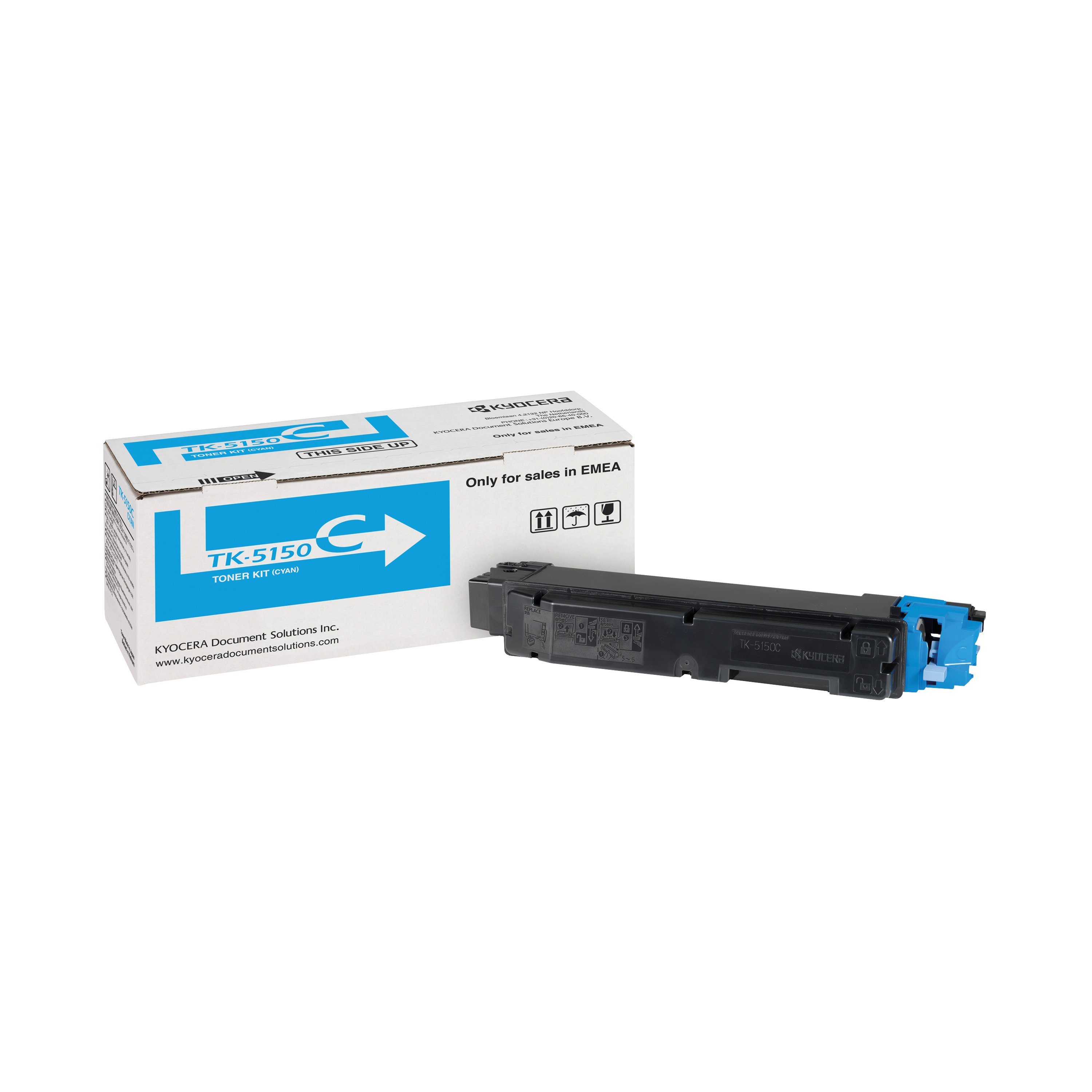 Image of Kyocera TK5150C Toner Cartridge Cyan TK-5150C