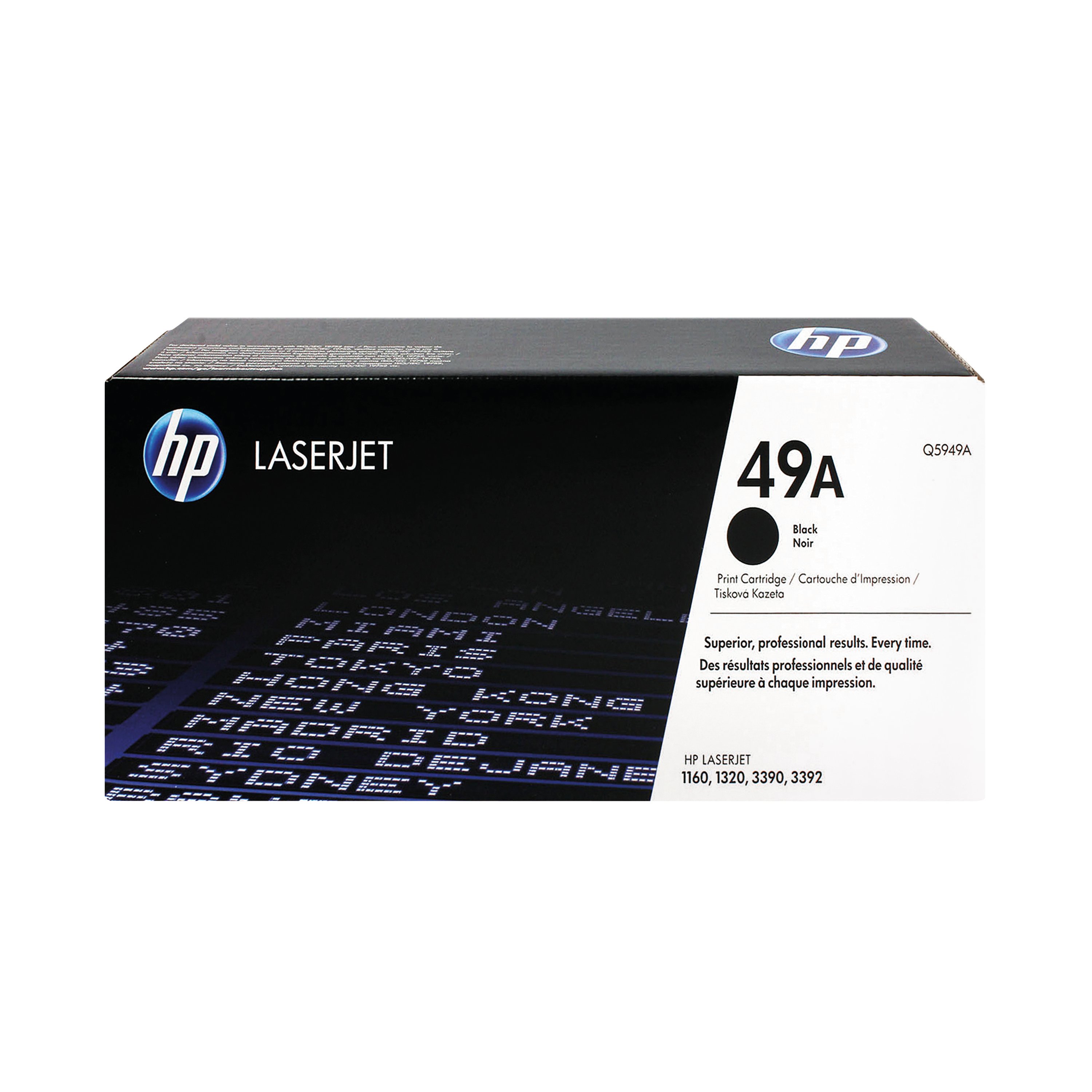 Image of HP 49A Original LaserJet Toner Cartridge Black Q5949A