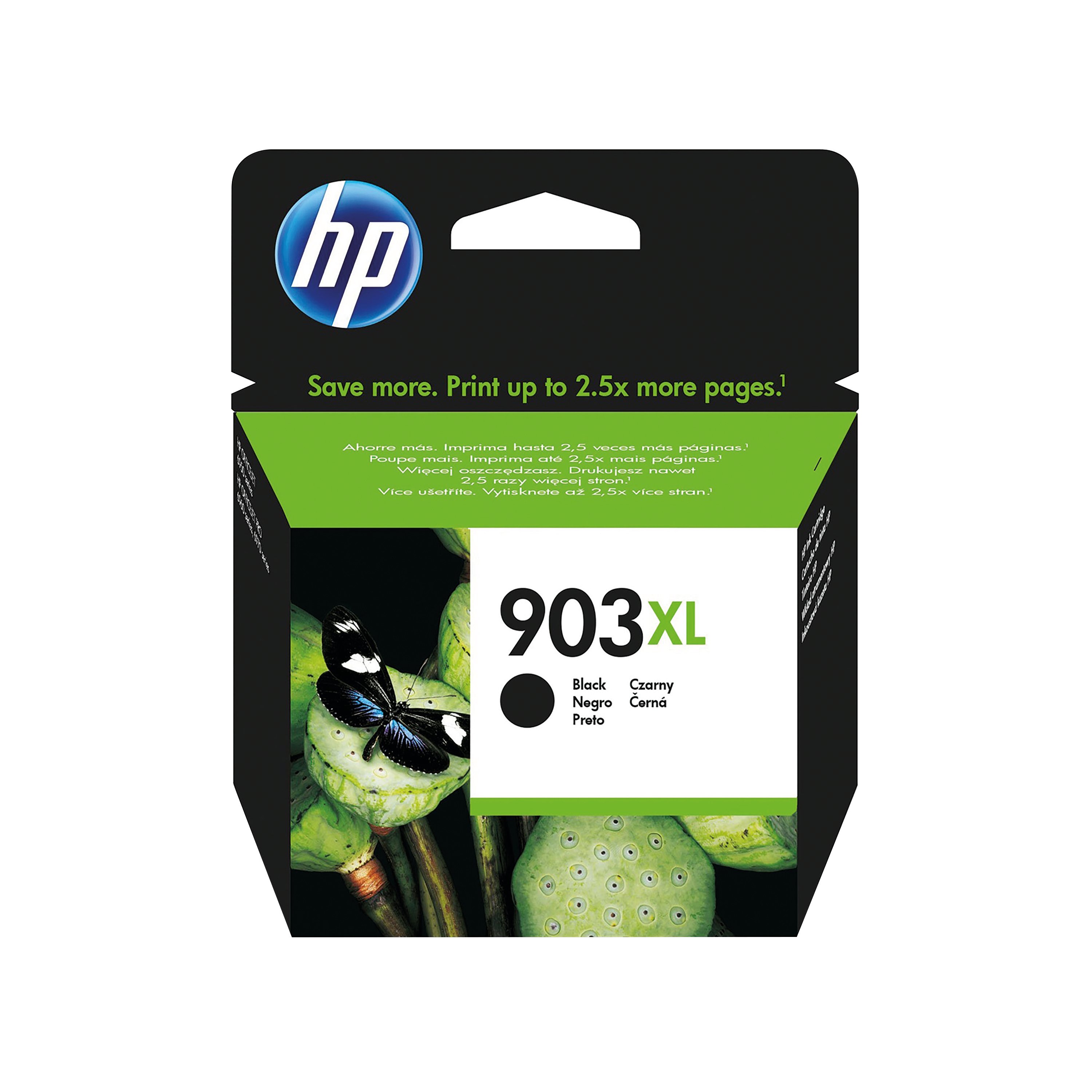 Image of HP 903XL Original Ink Cartridge High Yield Black T6M15AE