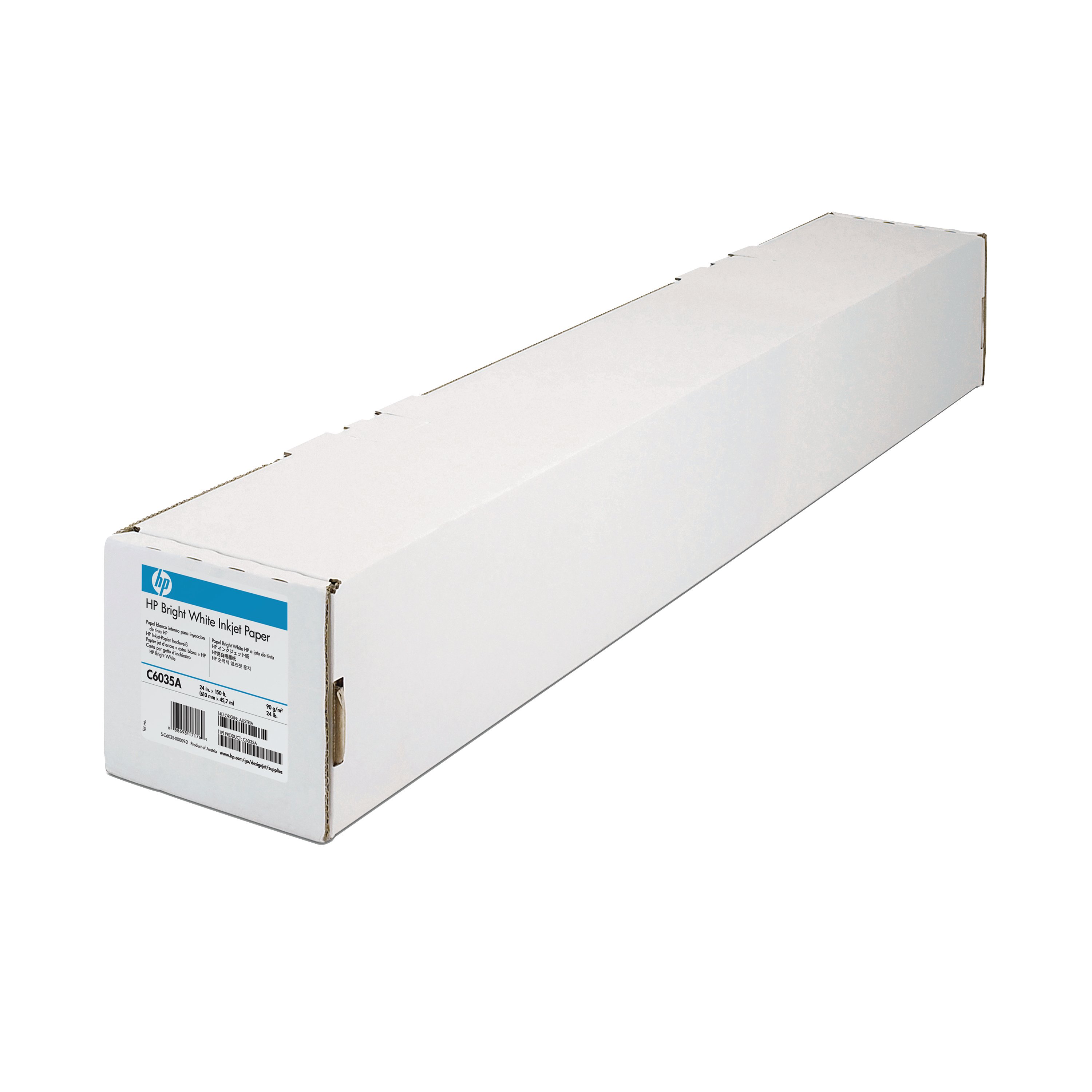 Image of HP Inkjet Paper Roll A0 841mm x 45.7m 90gsm Bright White Q1444A