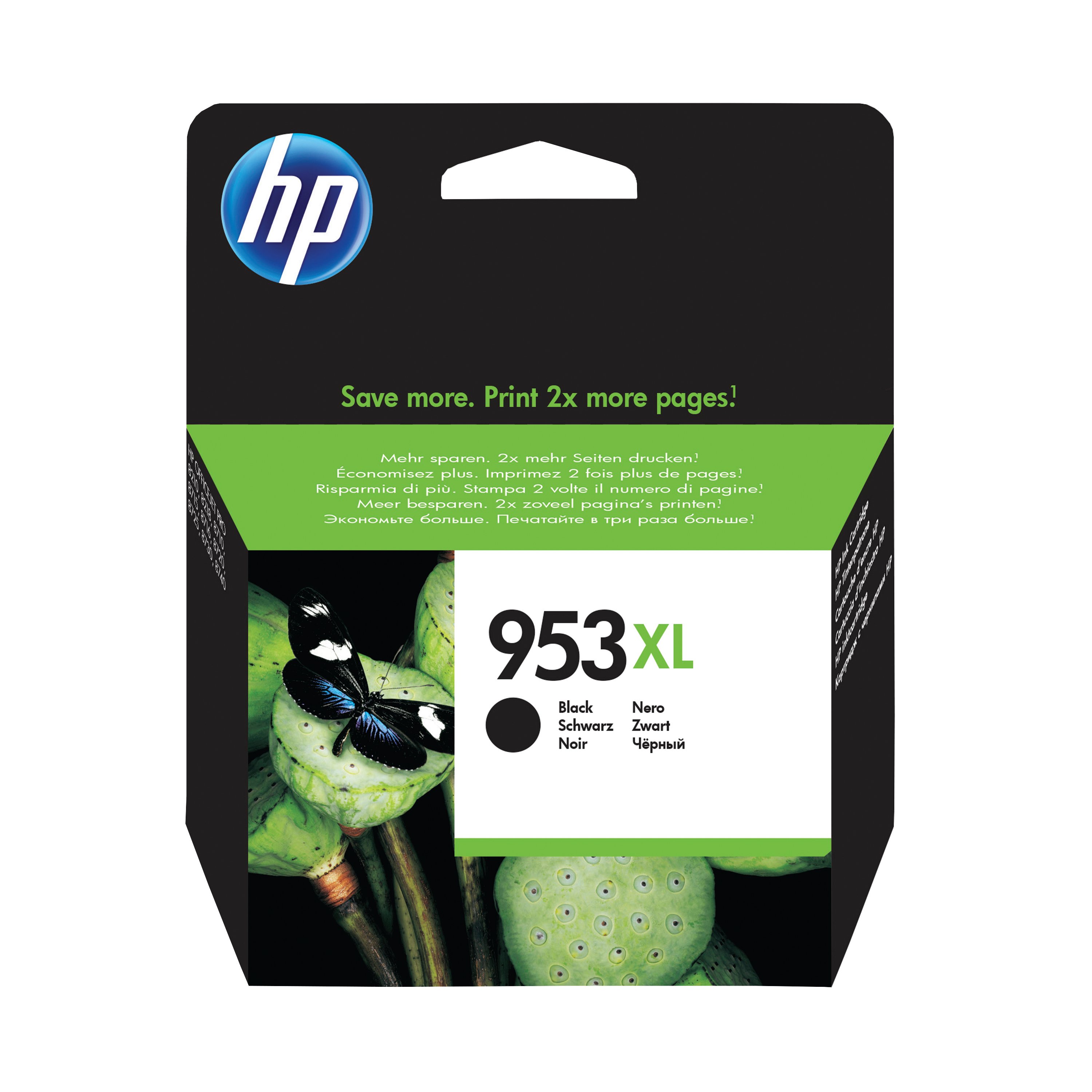 Image of HP 953XL Original Ink Cartridge High Yield Black L0S70AE