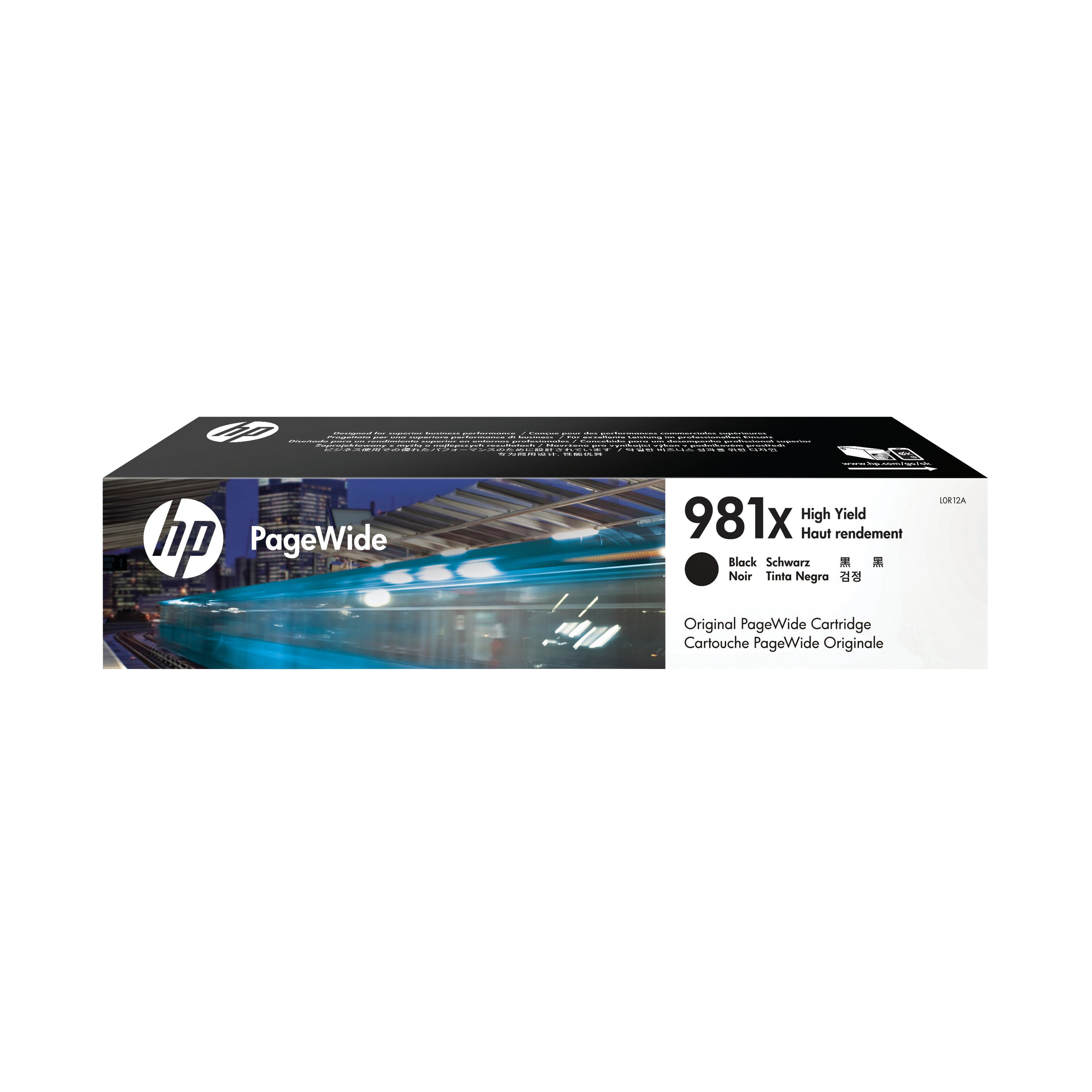 Image of HP 981X Original PageWide Cartridge High Yield Black L0R12A