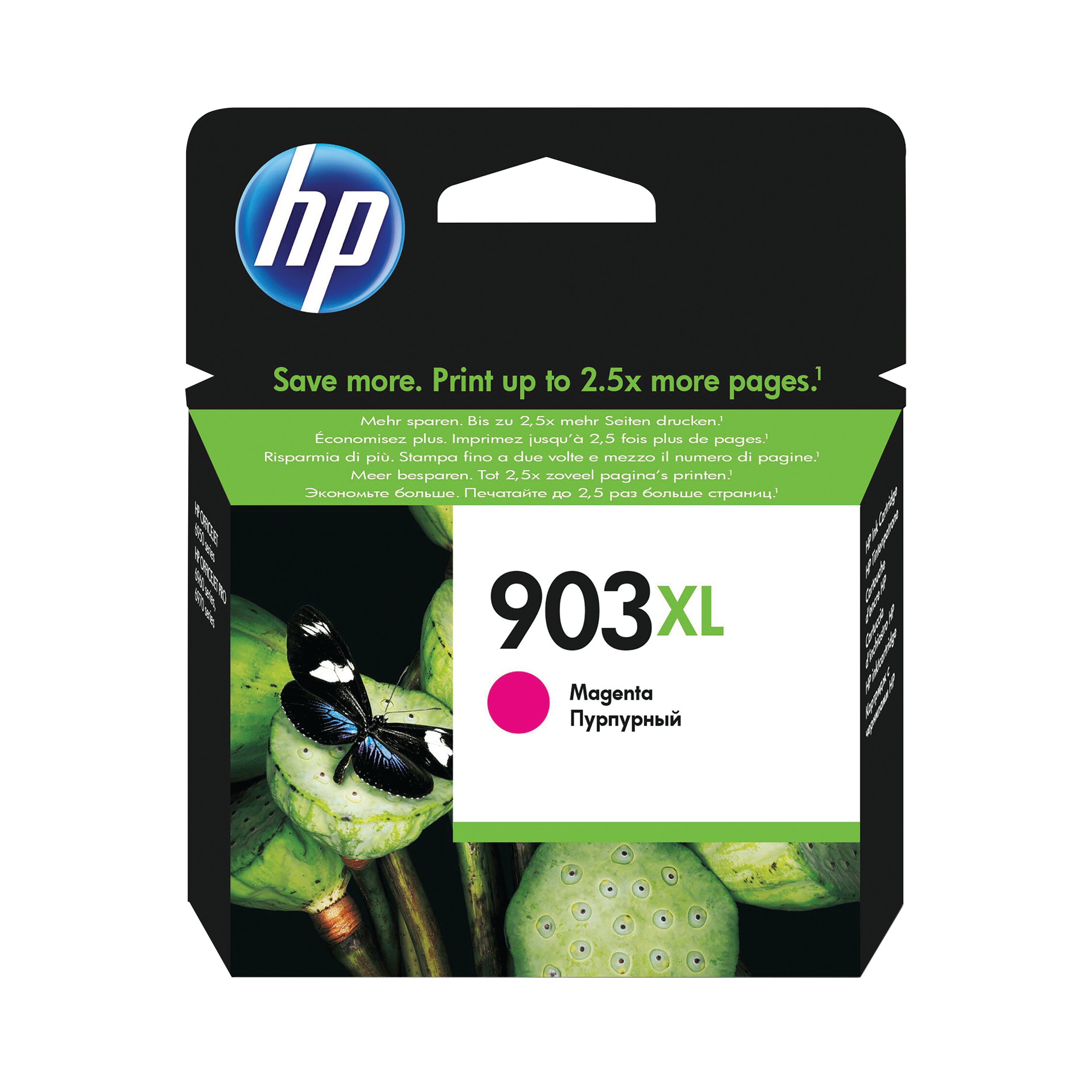 Image of HP 903XL Original Ink Cartridge High Yield Magenta T6M07AE