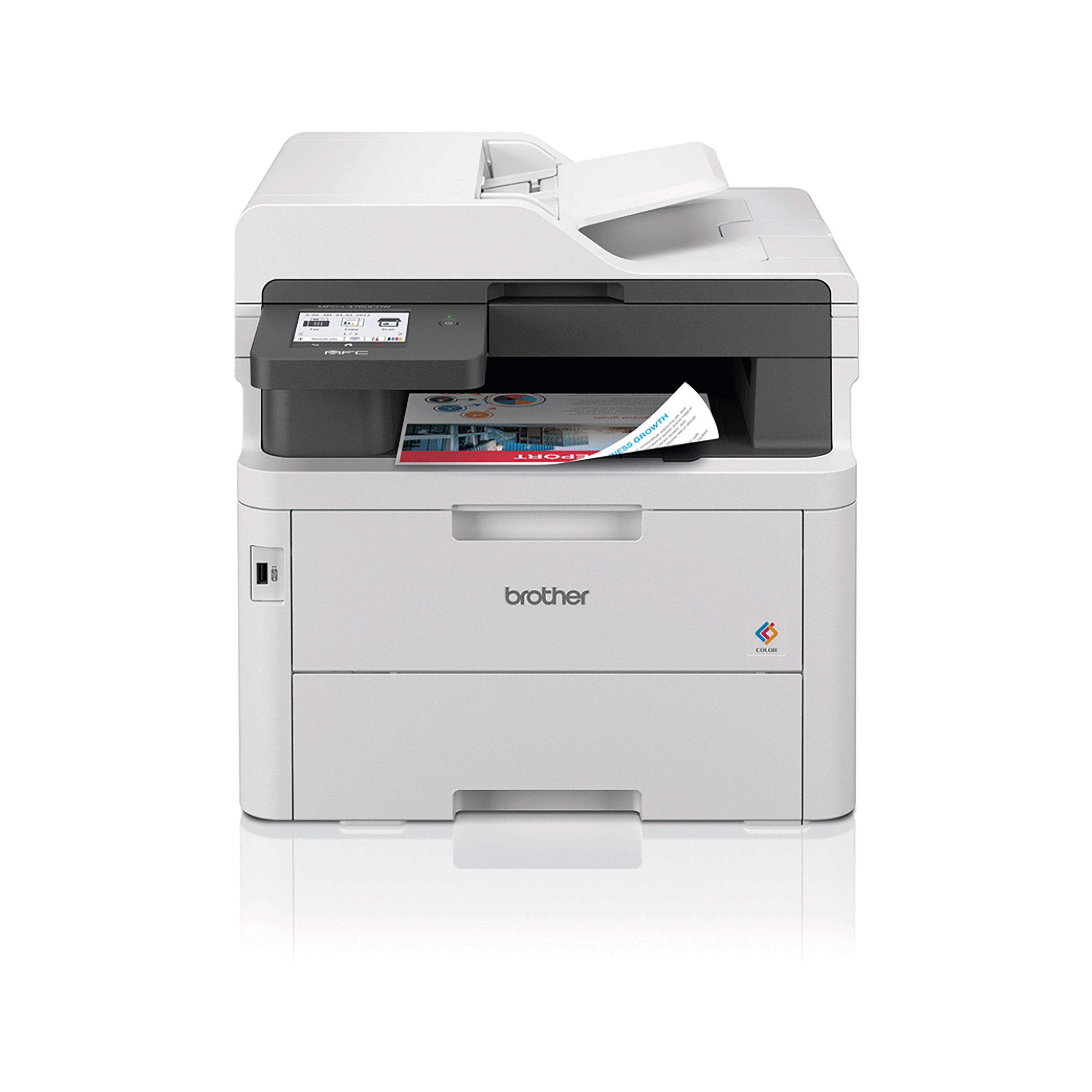 Image of Brother MFC-L3760CDW A4 4-in-1 Wireless Colour Laser Printer MFCL3760CDWZU1