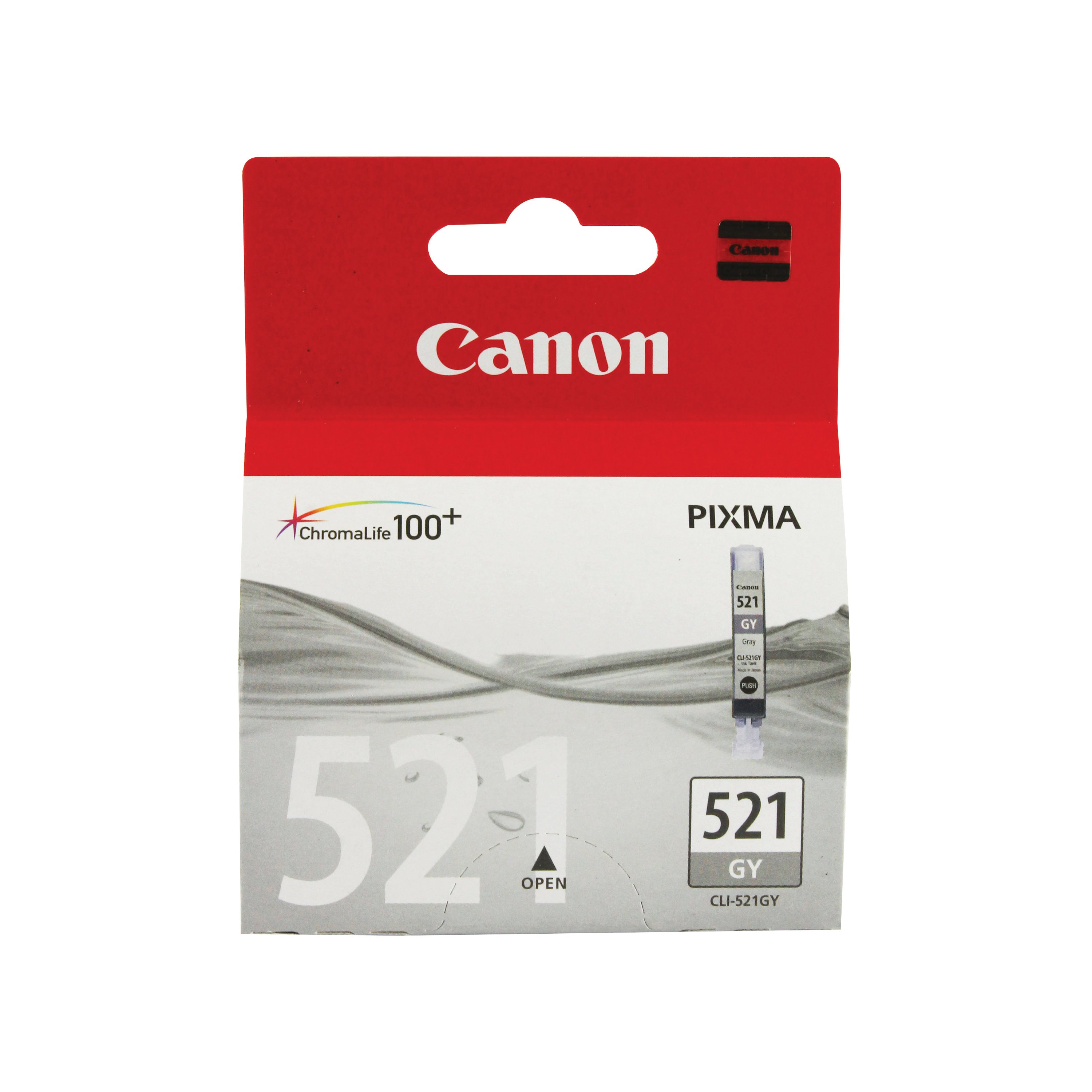 Image of Canon CLI-521GY Ink Cartridge Grey 2937B001