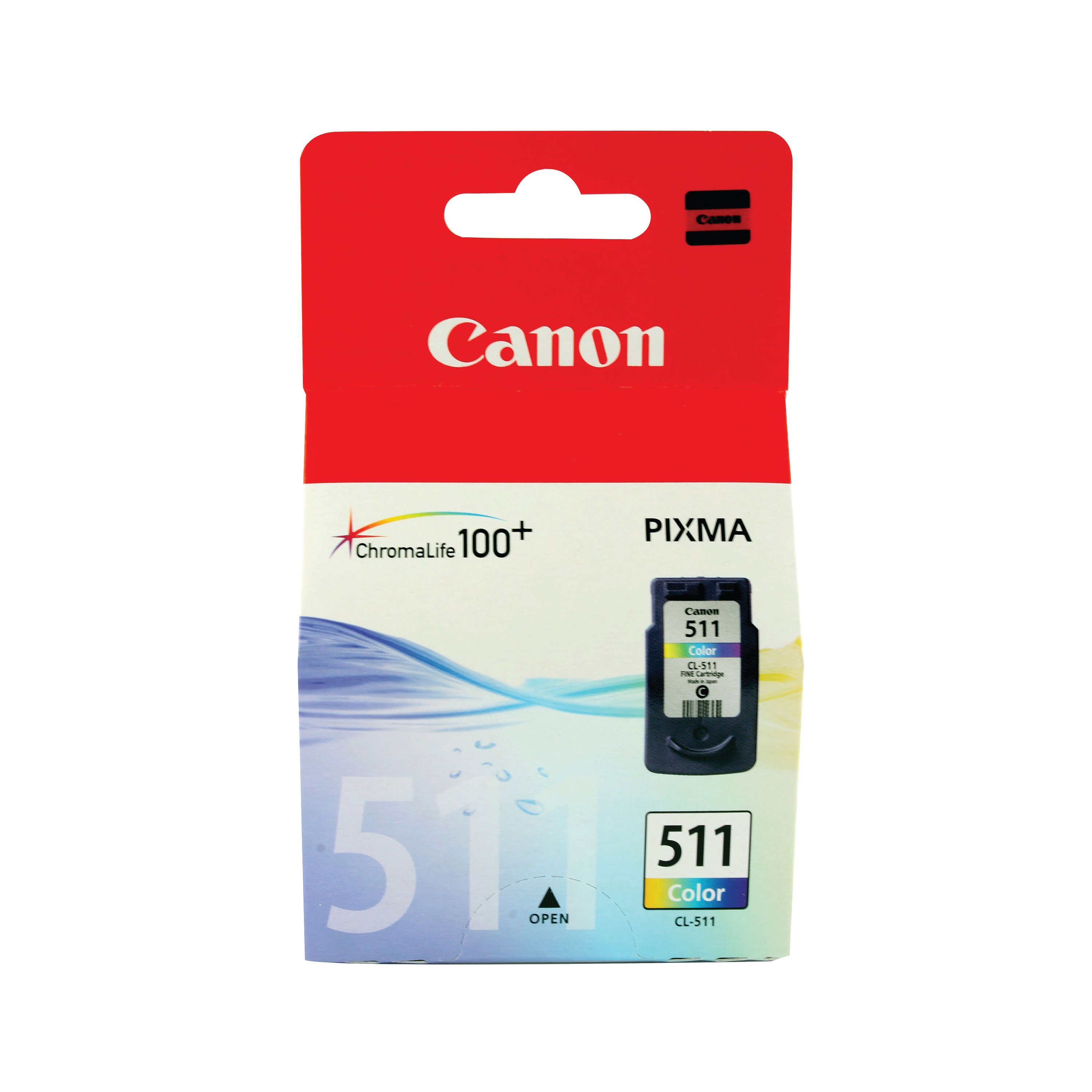 Image of Canon CL-511 Ink Cartridge CMY Colour 2972B001