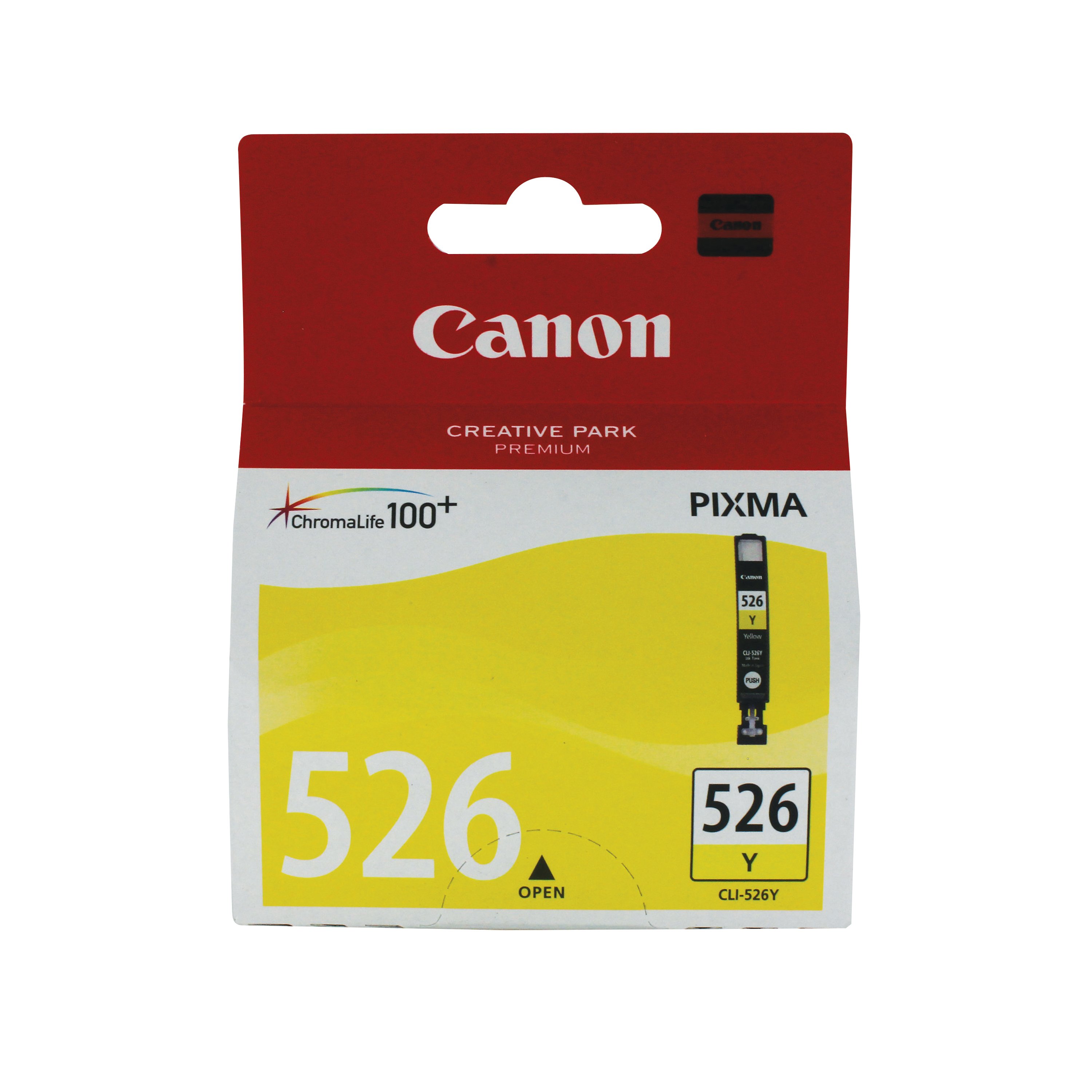 Image of Canon CLI-526Y Ink Cartridge Yellow 4543B001