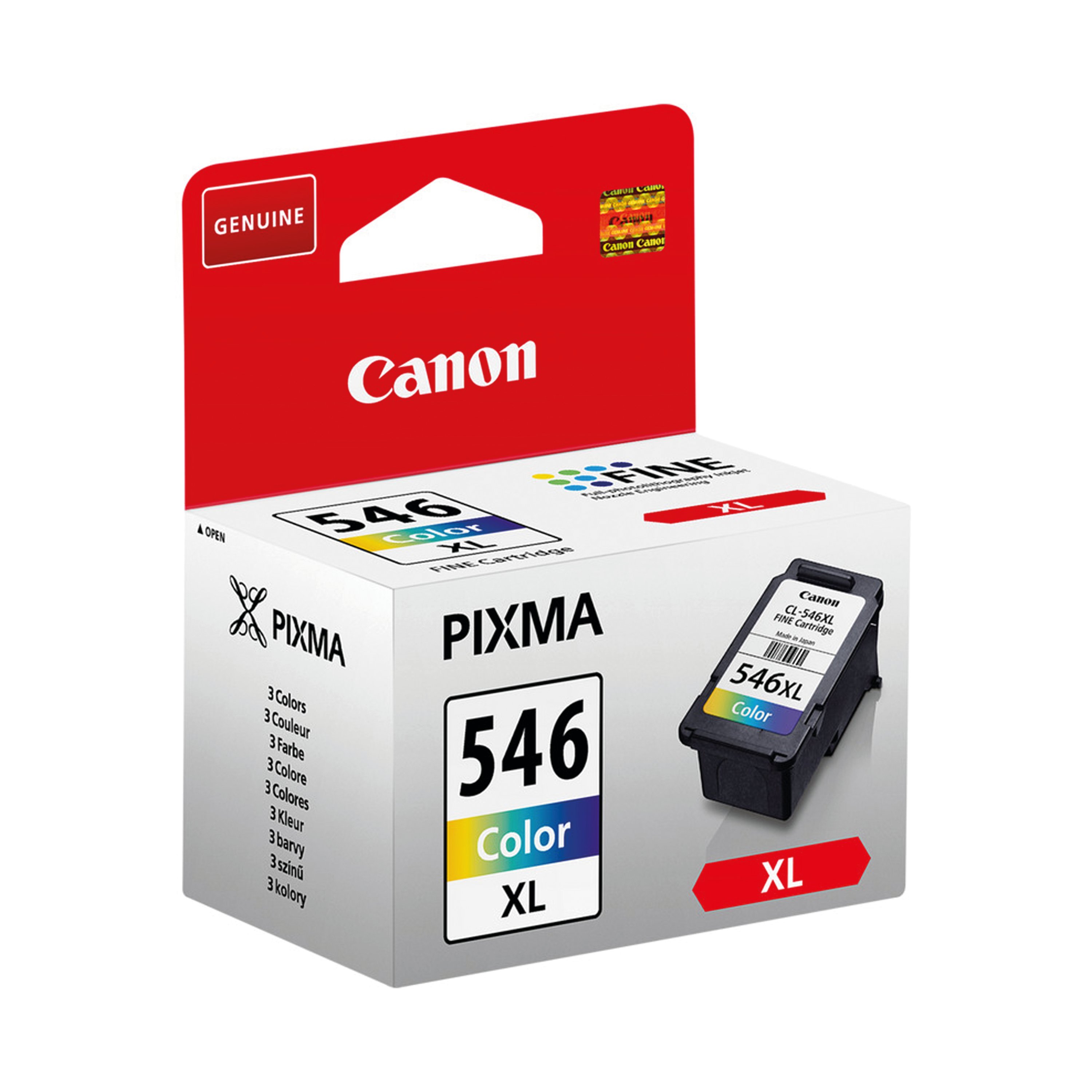 Image of Canon CL-546XL Ink Cartridge High Yield CMY Colour 8288B001