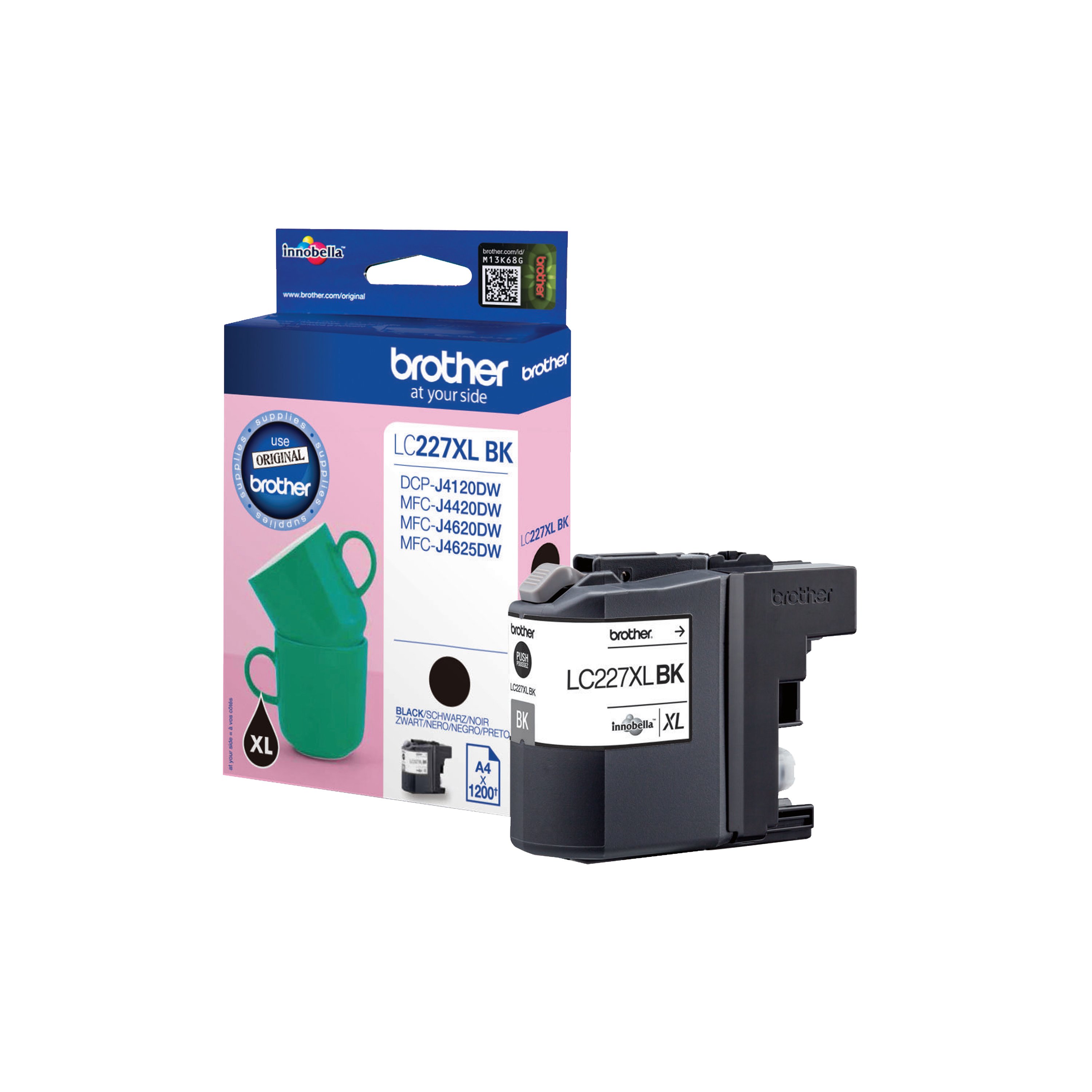 Image of Brother LC227XLBK Inkjet Cartridge High Yield Black LC227XLBK