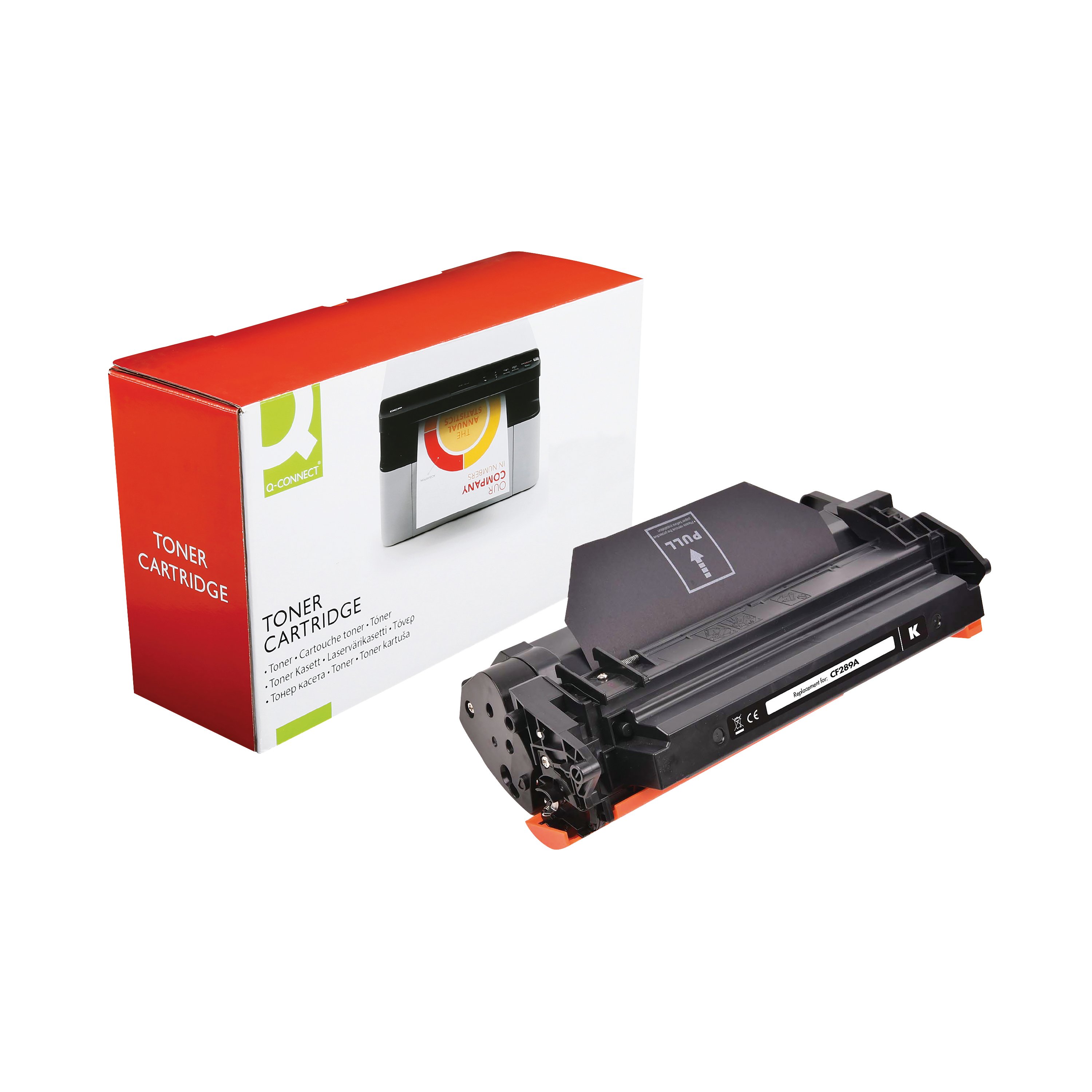 Image of Q-Connect Compatible Toner Cartridge Black For HP CF289A CF289A-COMP