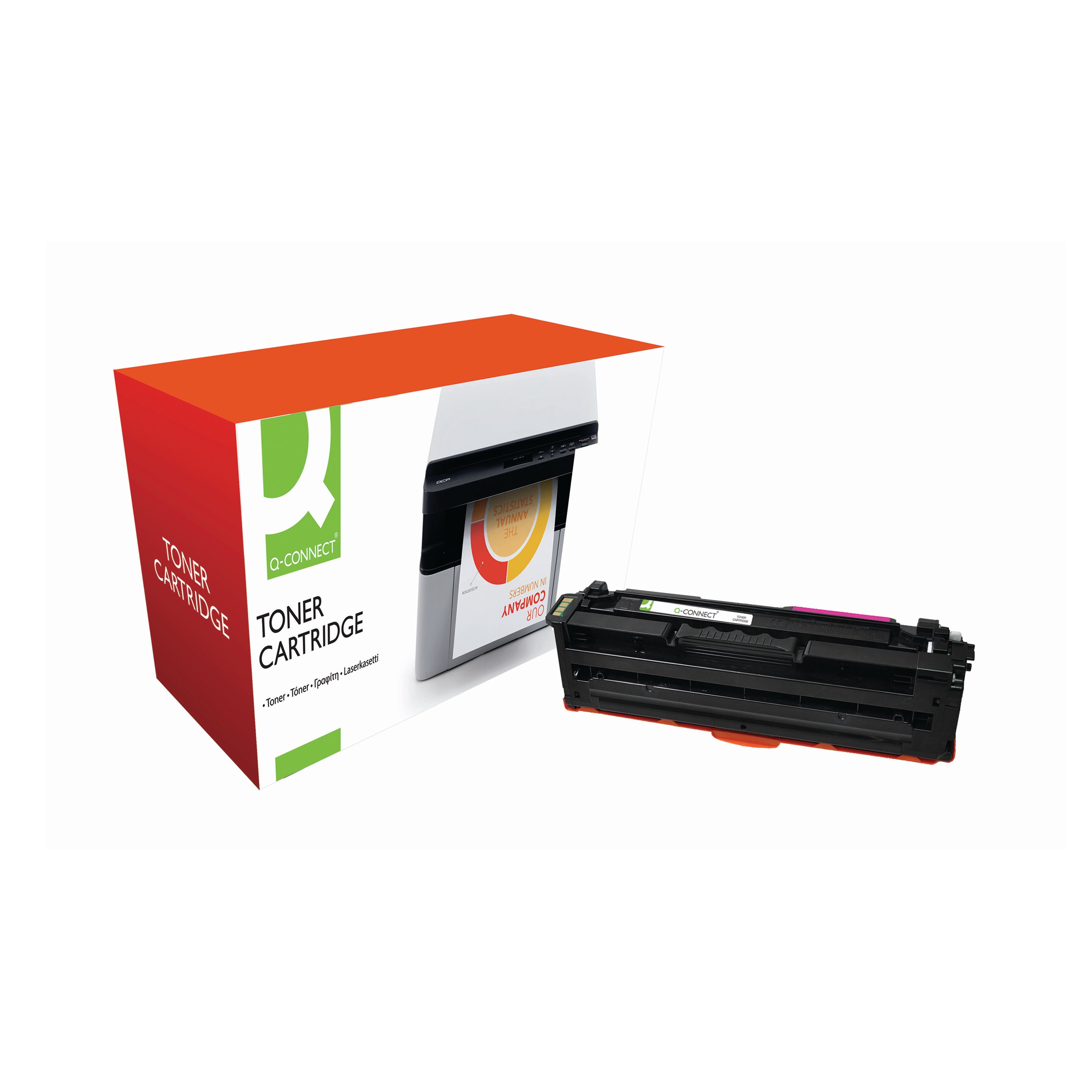 Image of Q-Connect Samsung CLT-M506L Remanufactured Toner Cartridge High Yield Magenta CLT-M506L/ELS