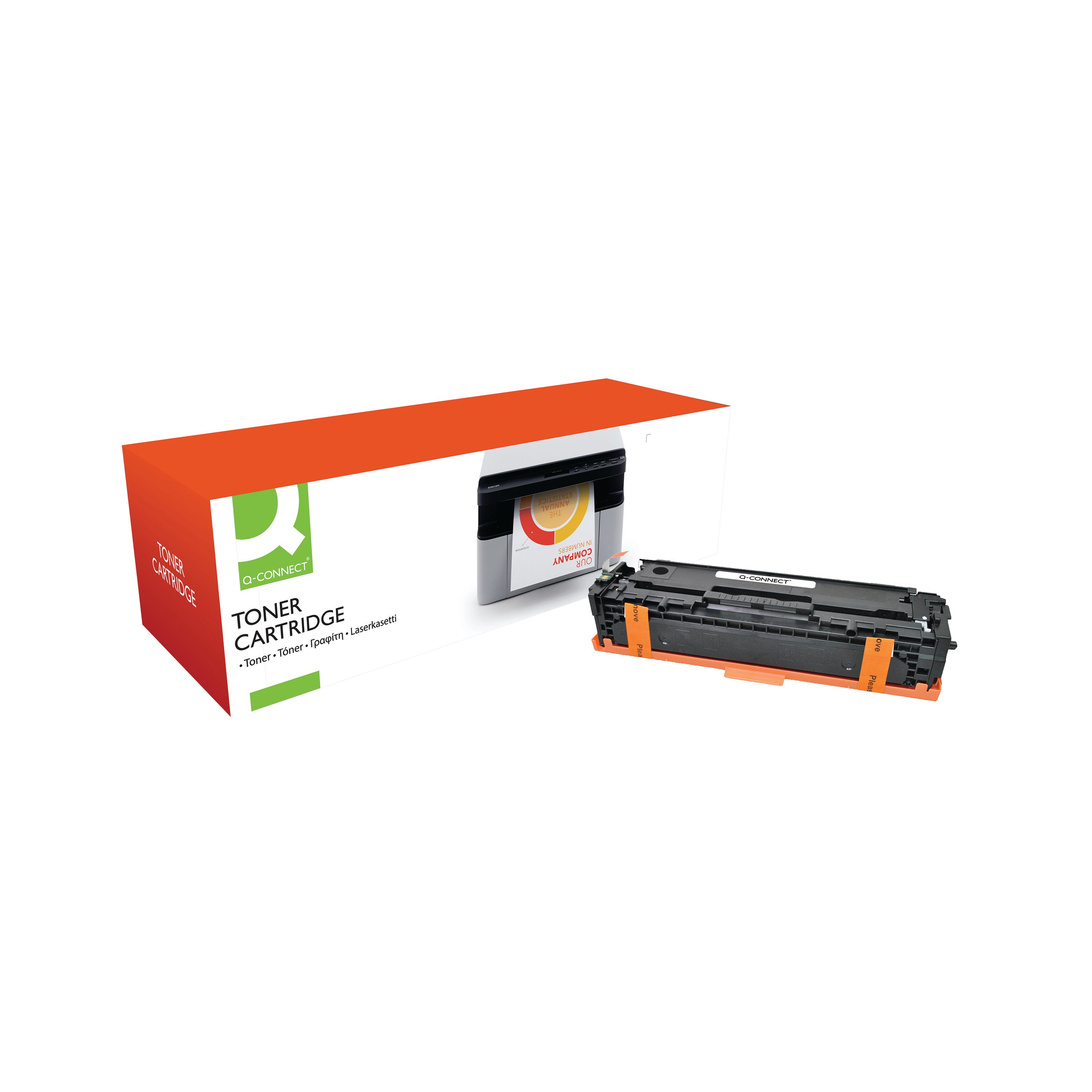 Image of Q-Connect Compatible Toner Cartridge High Yield Black For HP CF210X CF210X-COMP