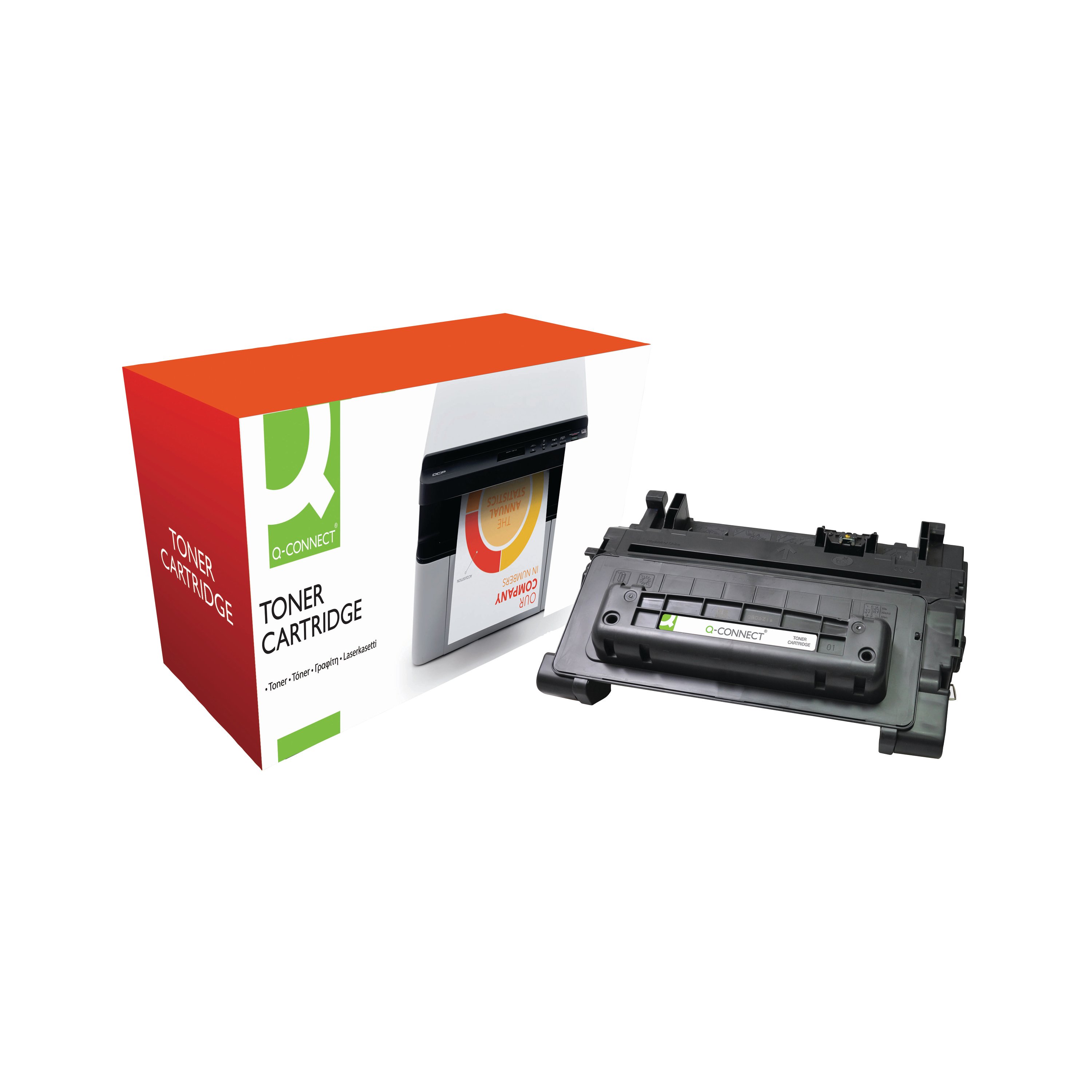 Image of Q-Connect Compatible Toner Cartridge Black For HP CC364A CC364A-COMP