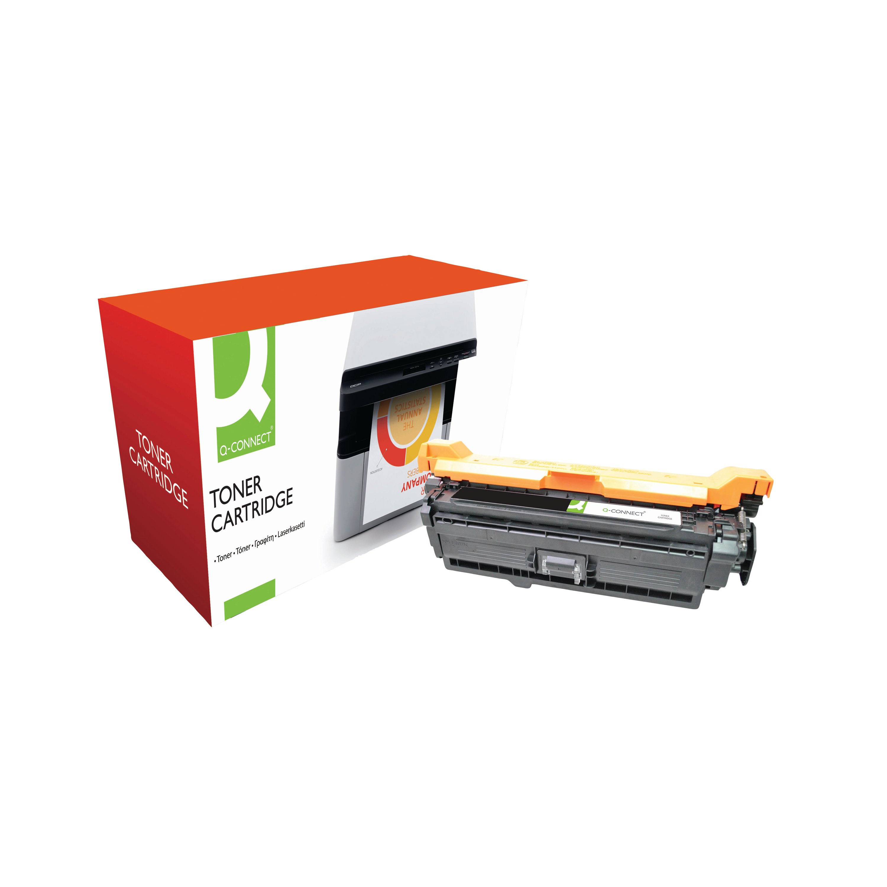 Image of Q-Connect Compatible Toner Cartridge High Yield Black For HP CE400X CE400X-COMP