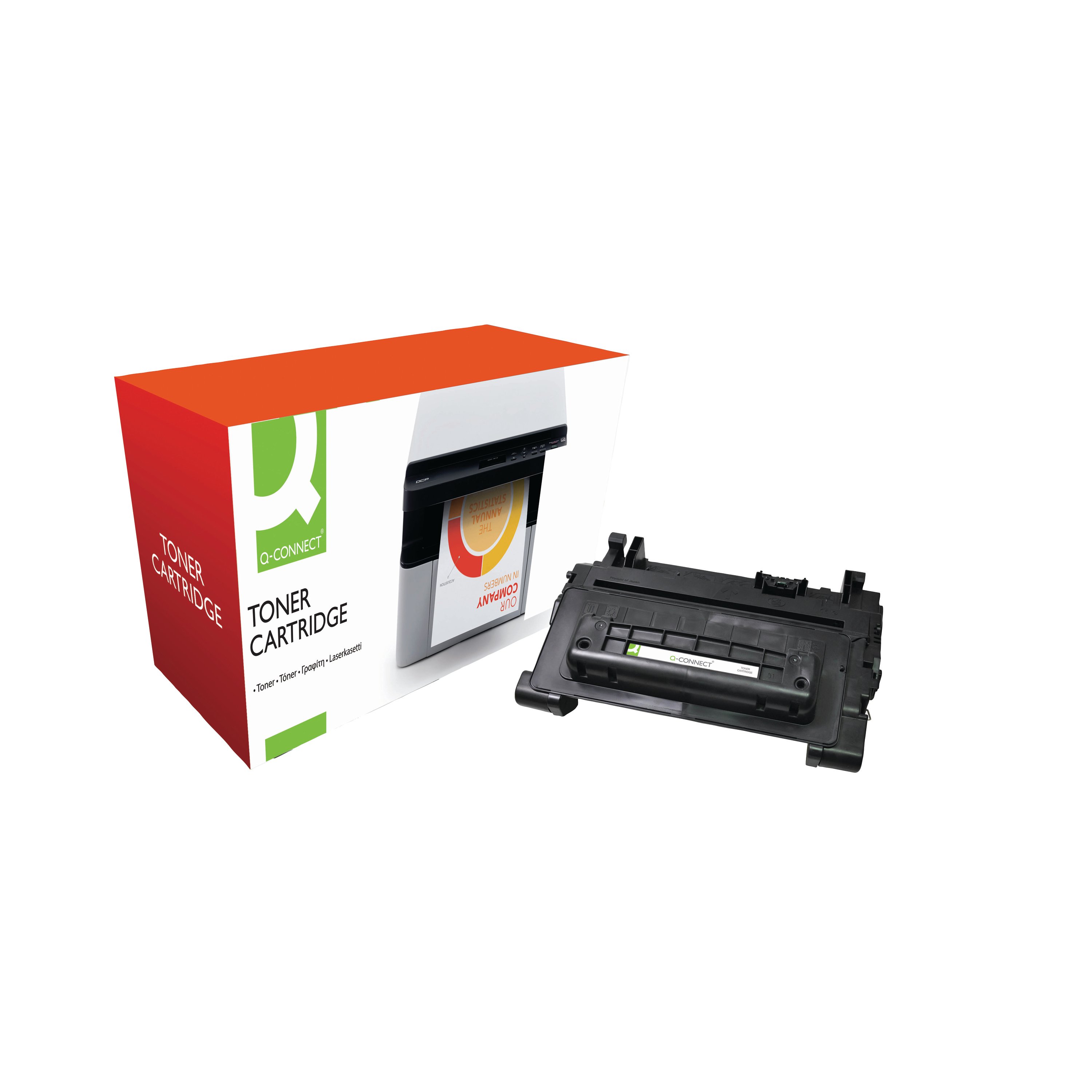 Image of Q-Connect Compatible Toner Cartridge Black For HP CF281A CF281A-COMP