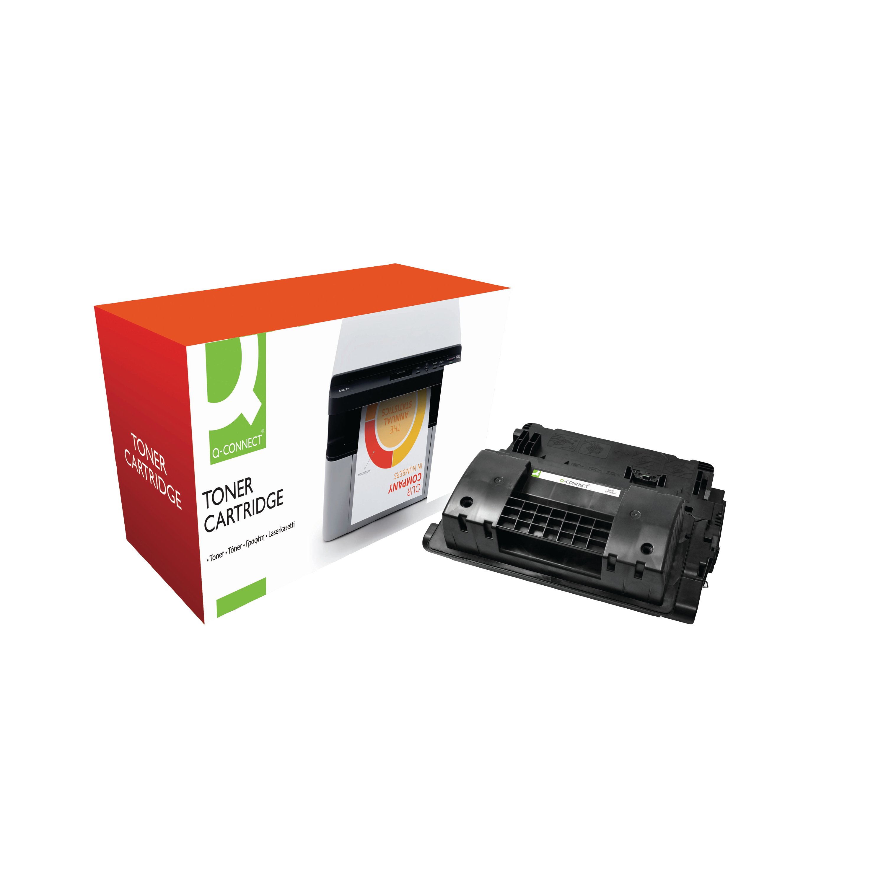 Image of Q-Connect Compatible Toner Cartridge High Yield Black For HP CF281X CF281X-COMP