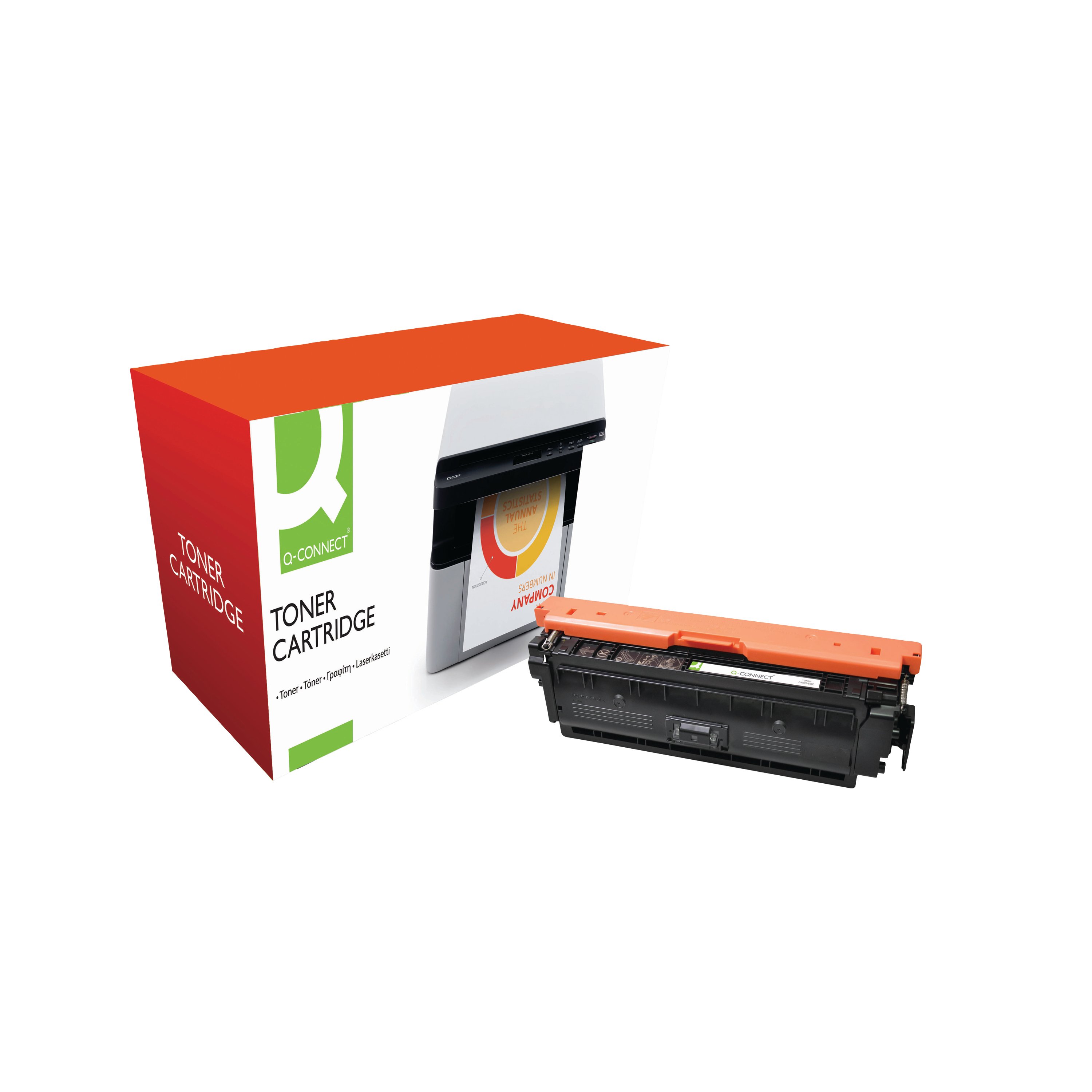 Image of Q-Connect Compatible Toner Cartridge Black For HP CF360A CF360A-COMP