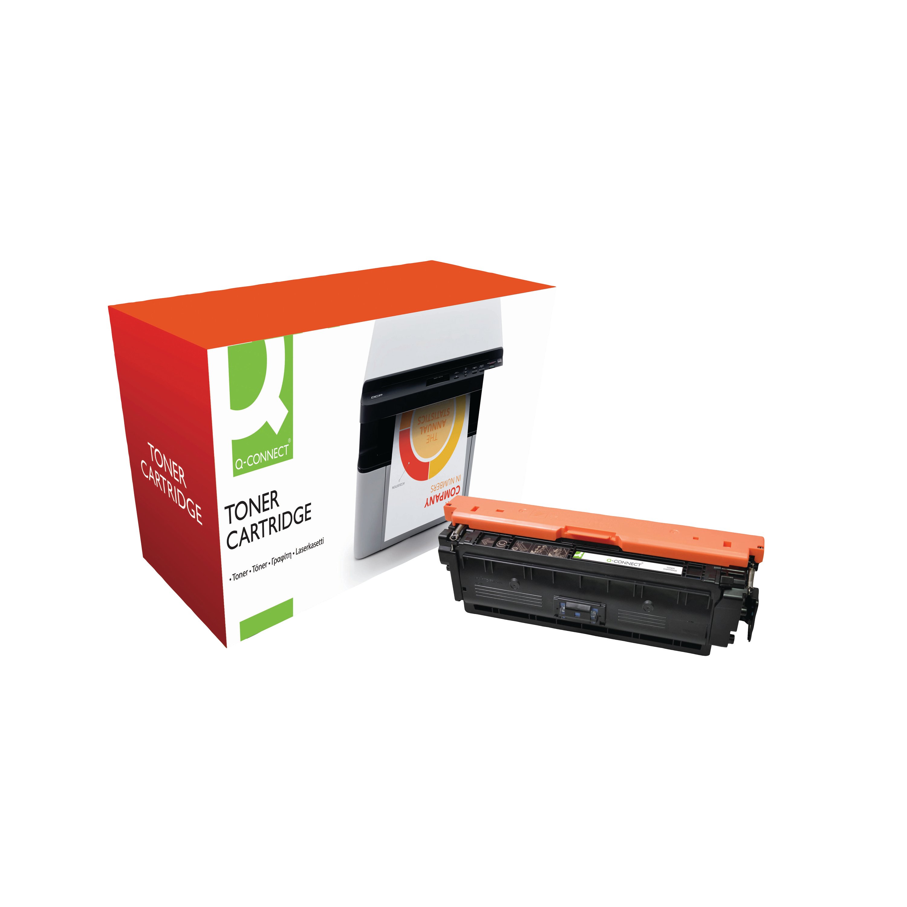 Image of Q-Connect Compatible Toner Cartridge Cyan For HP CF361A CF361A-COMP