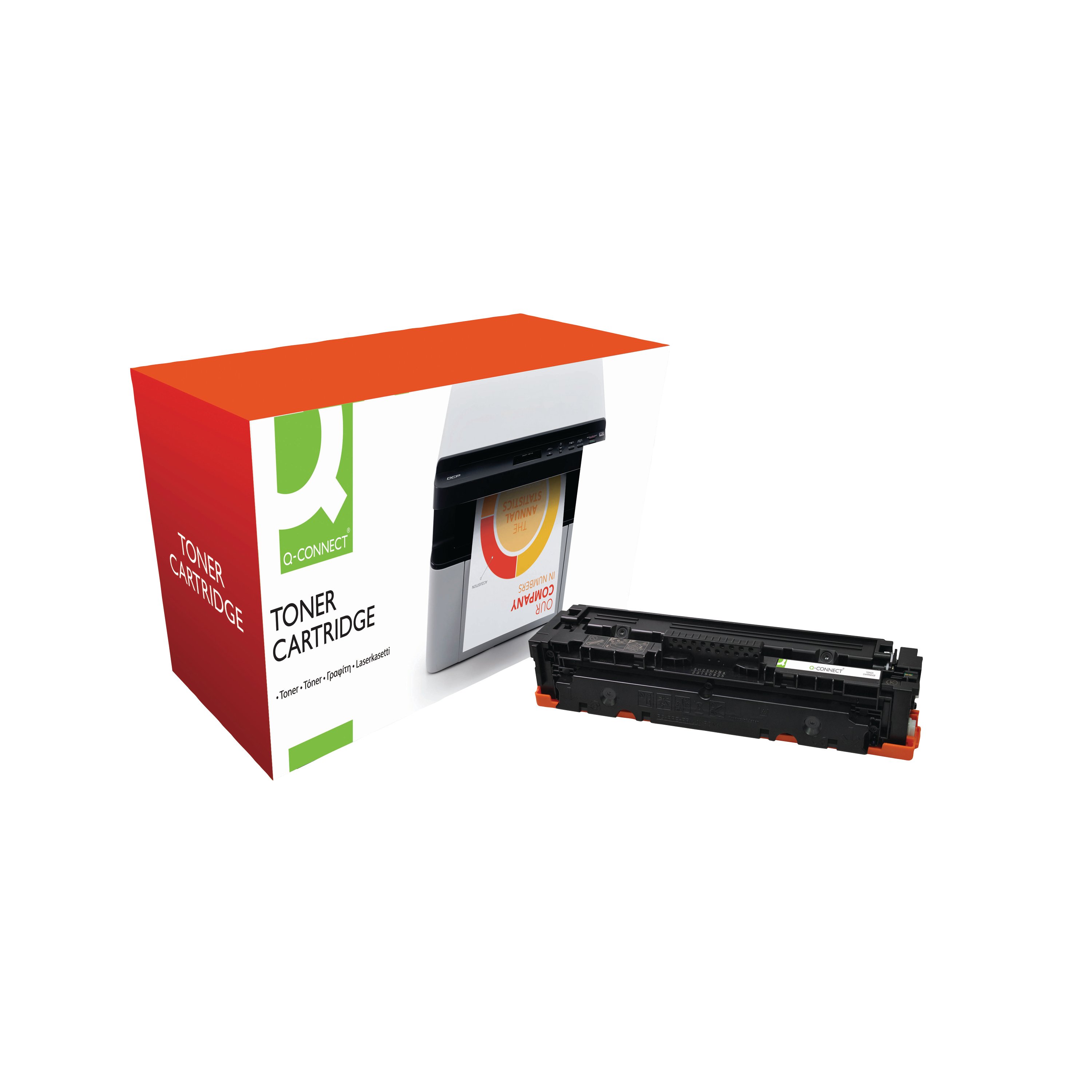 Image of Q-Connect Compatible Toner Cartridge Black For HP CF410A CF410A-COMP