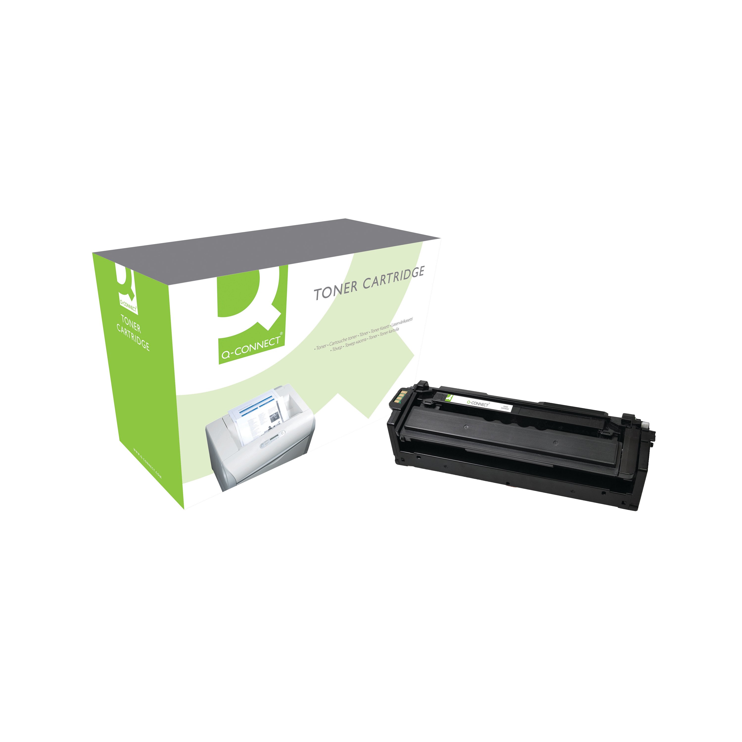 Image of Q-Connect Samsung CLT-K506L Remanufactured Toner Cartridge High Yield Black CLT-K506L/ELS