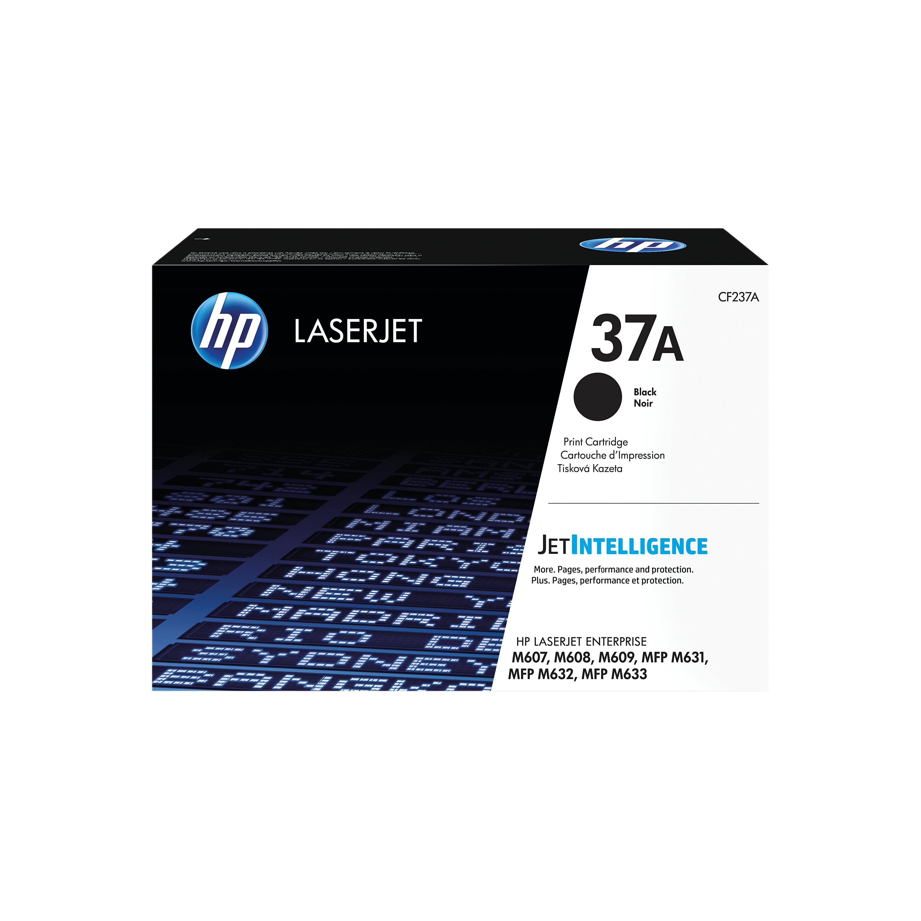 Image of HP 37A Original LaserJet Toner Cartridge Black CF237A