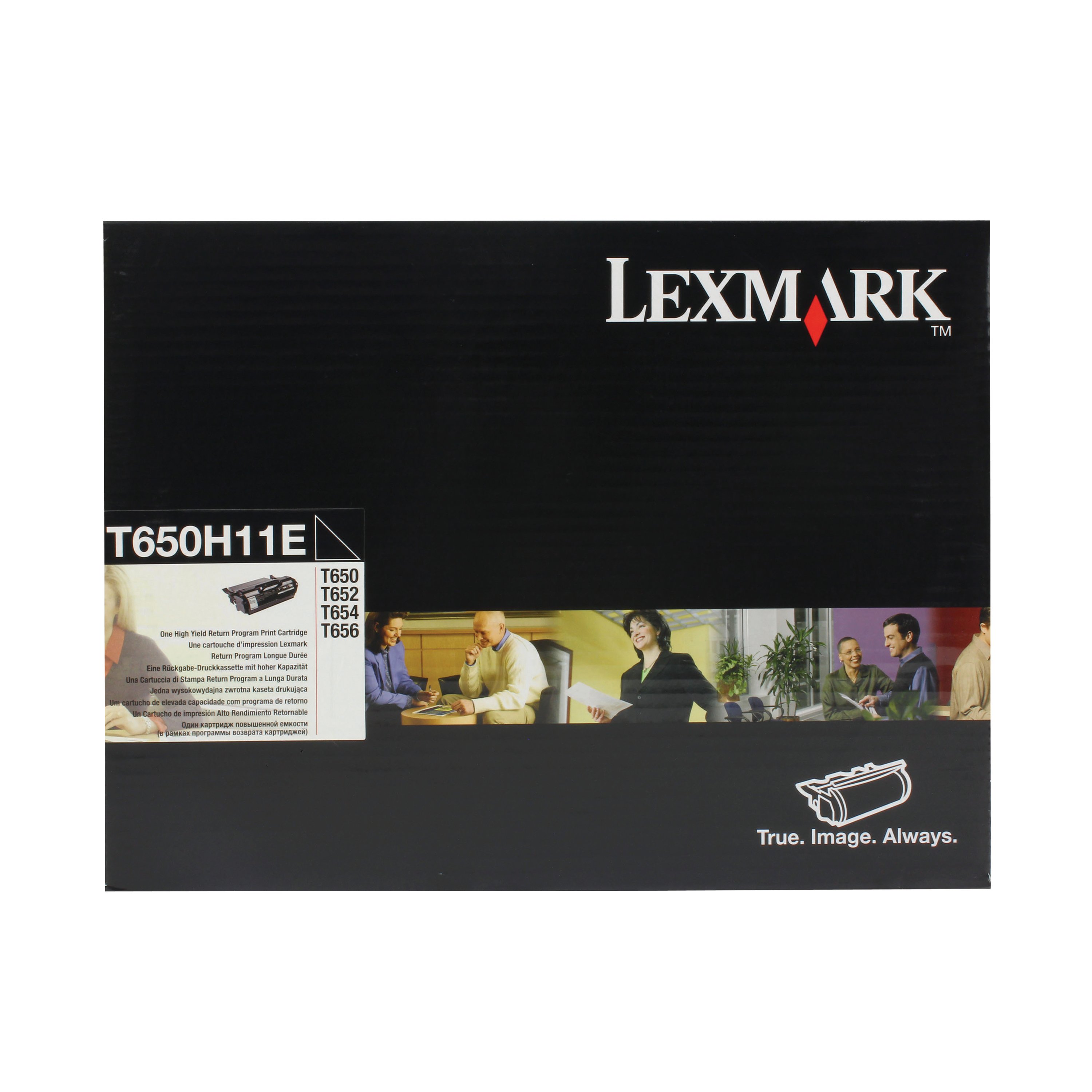 Image of Lexmark T650 Return Programme 25K Toner Cartridge High Yield Black T650H11E