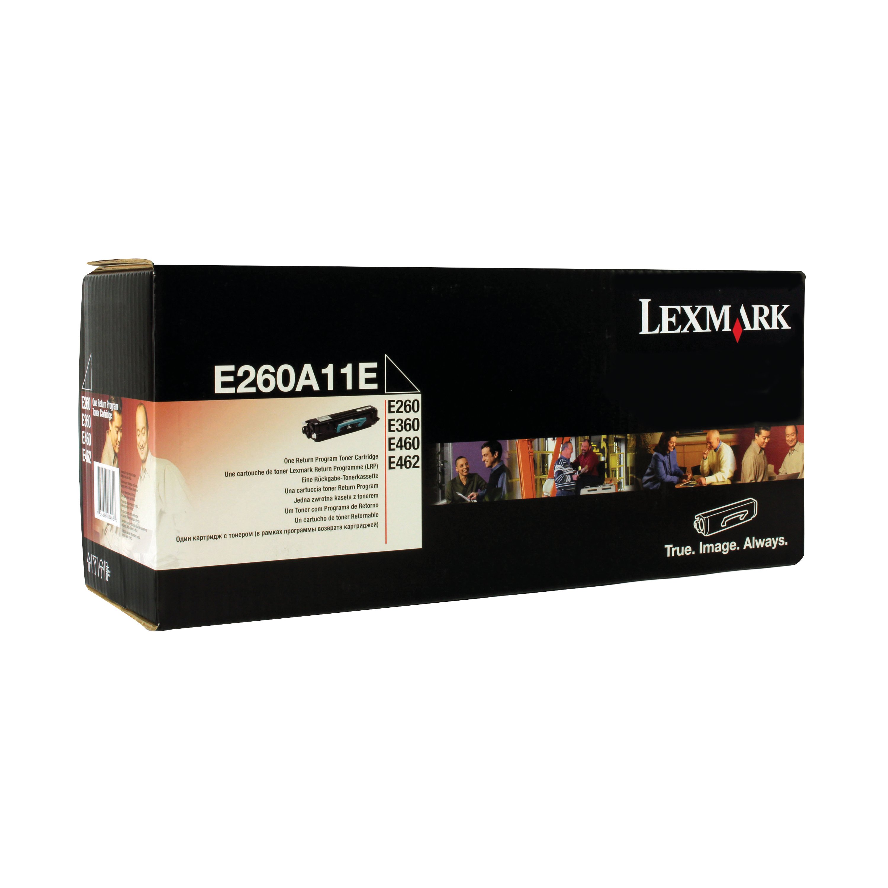 Image of Lexmark Black E260A11E Return Program Toner Cartridge